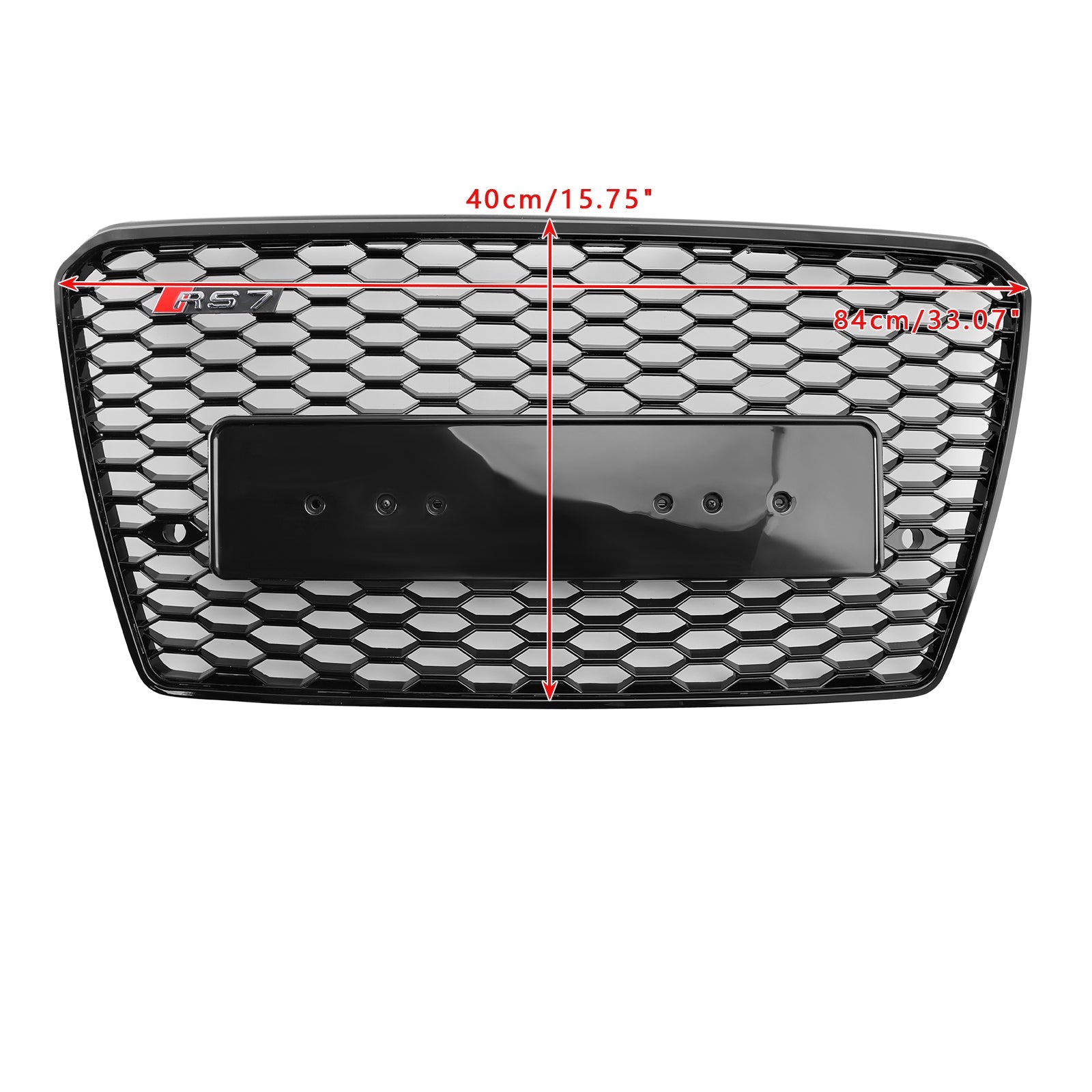 2012-2015 Audi A7 S7 Pre-Facelift RS7 Style Honeycomb Sport Mesh Hex Grill Grille