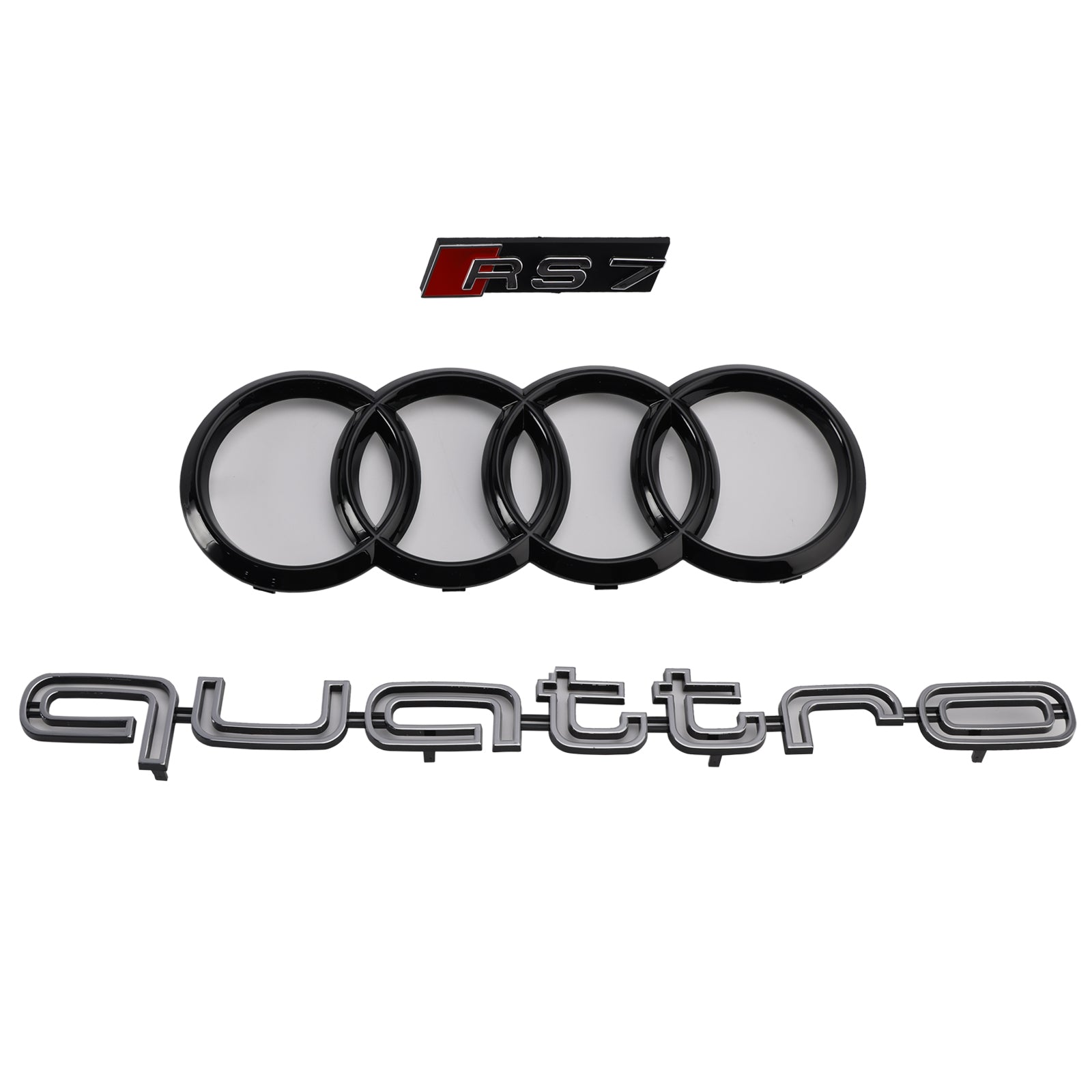 2012-2015 Audi A7/S7 RS7 Style Honeycomb Mesh Front Grille Grill Black
