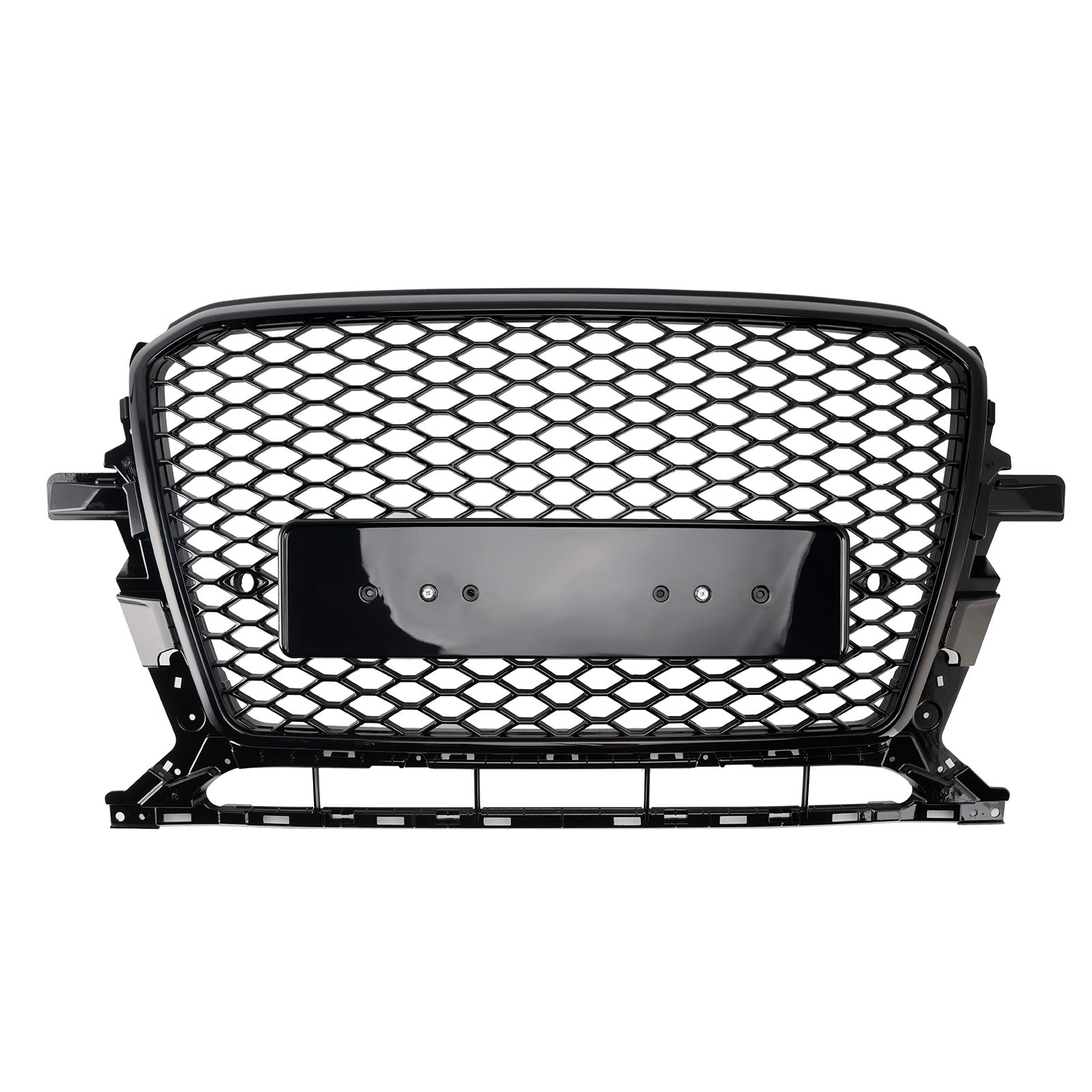 2013-2017 Audi Q5 SQ5 Gloss Black Front Honeycomb Bumper Grill Grille