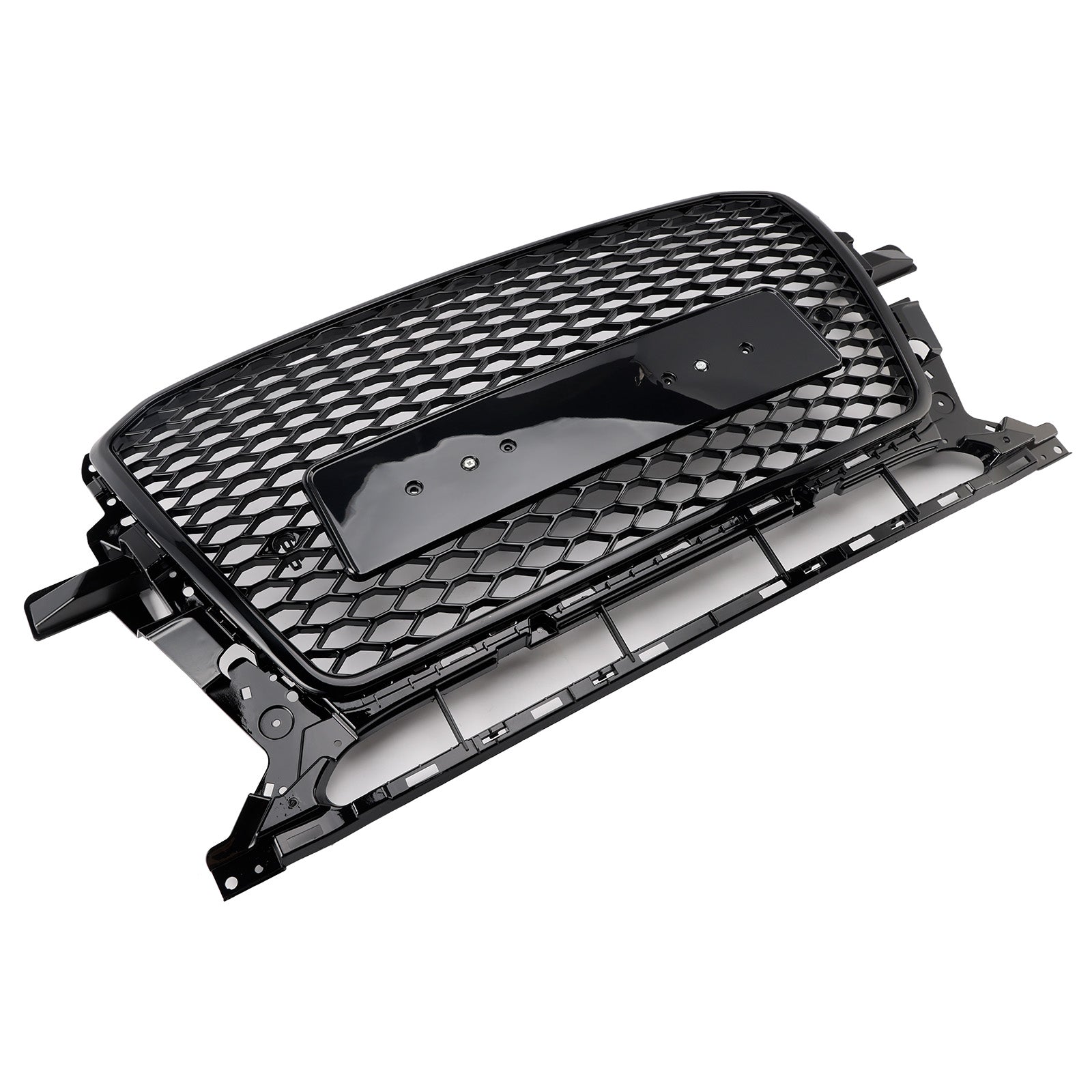 Audi Q5 SQ5 2013-2017 Gloss Black Front Honeycomb Bumper Grill Grille