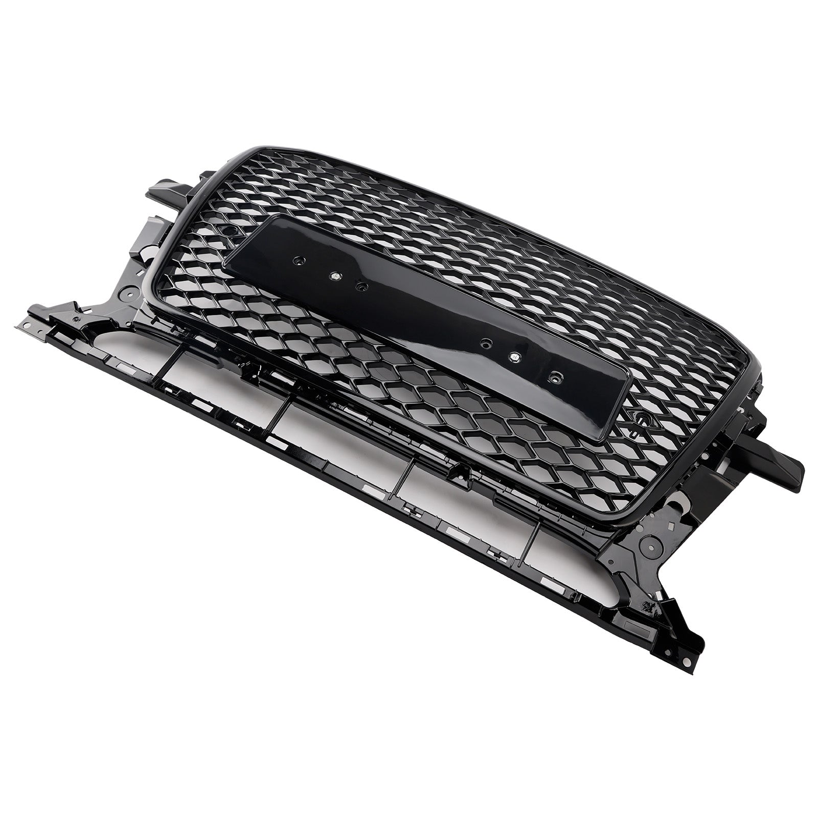 2013 2014 2015 2016 2017 Audi Q5 SQ5Gloss Black Front Honeycomb Bumper Grill Grille
