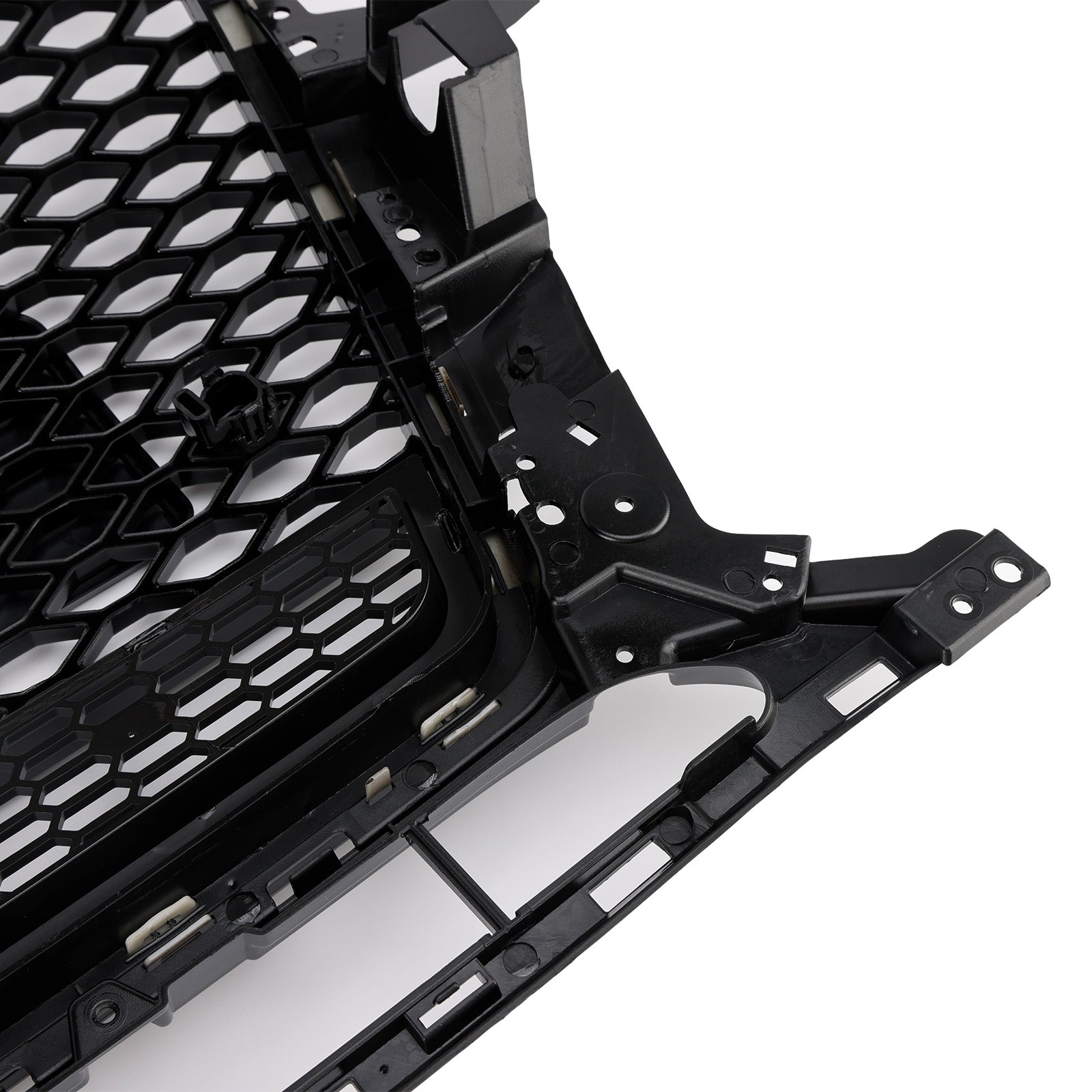 2013-2017 Audi Q5 Gloss Black Front Honeycomb Bumper Grille Grill