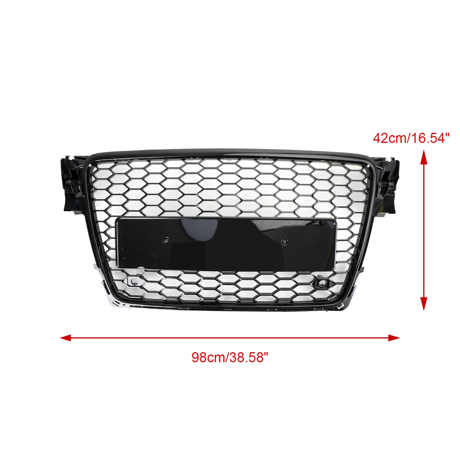2009-2012 Audi A4 / A4 Avant / S4 B8 RS4 Style Honeycomb Sport Mesh Hex Grille Grill