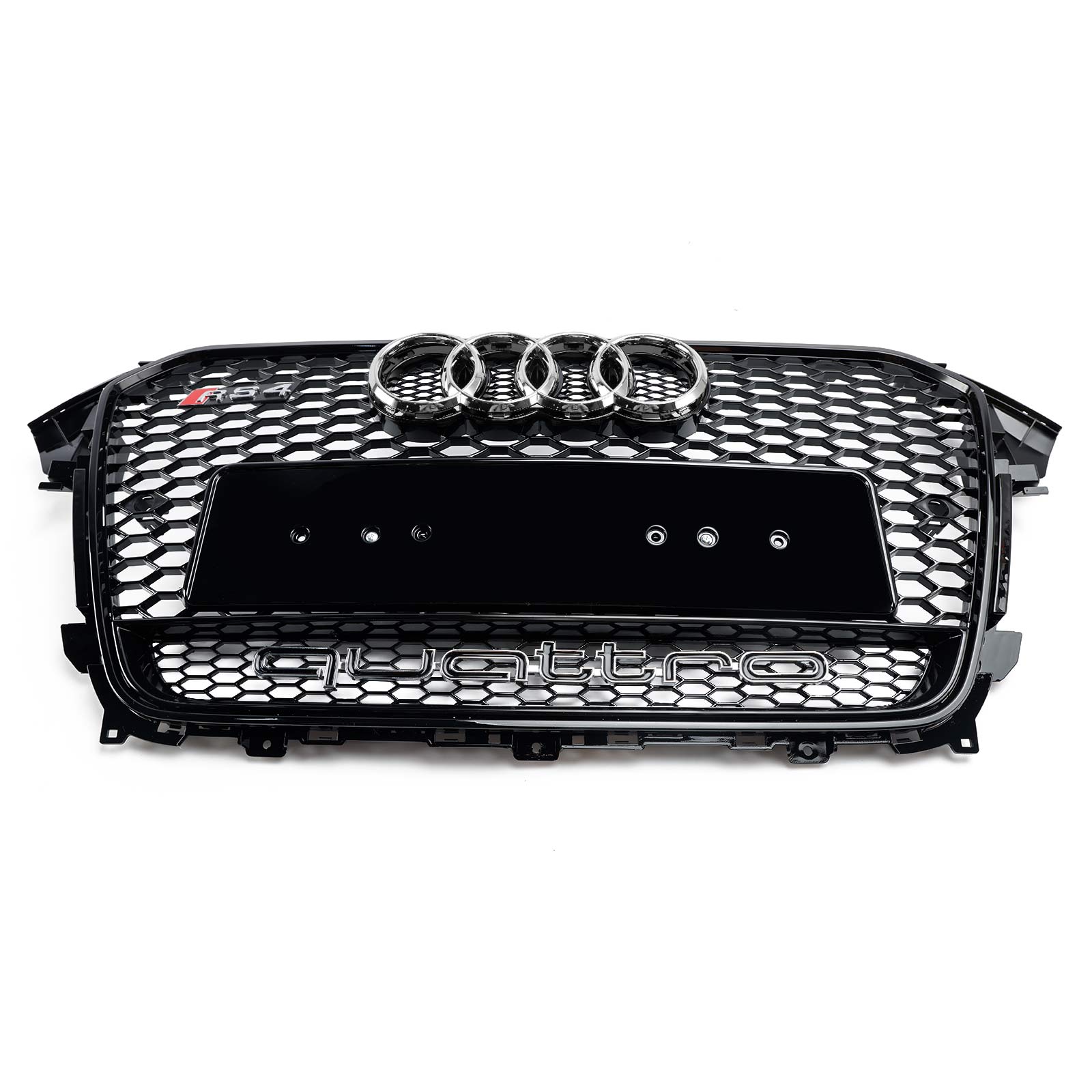 2013 2014 2015 2016 Audi A4 S4 B8.5 w/ Quattro RS4 Style Front Bumper Grill Grille