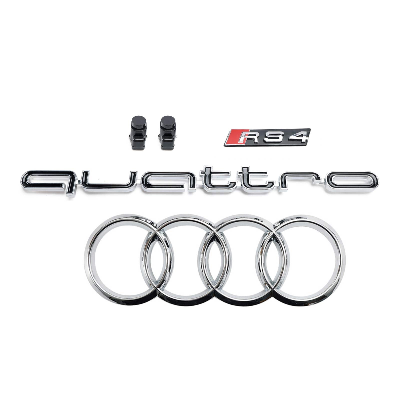 2013 2014 2015 2016 Audi A4 S4 B8.5 w/ Quattro RS4 Style Front Bumper Grill Grille