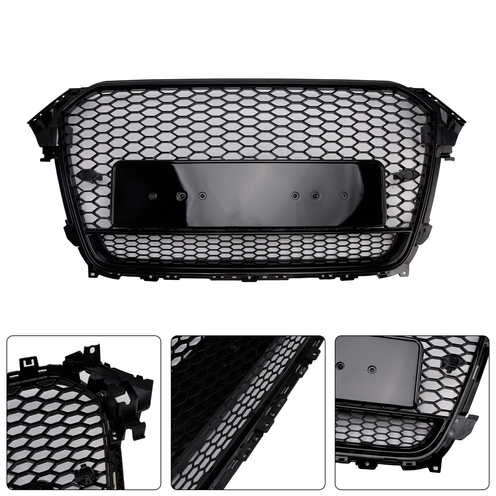 2013-2016 Audi A4 S4 B8.5 RS4 Style Front Bumper Grille Grill