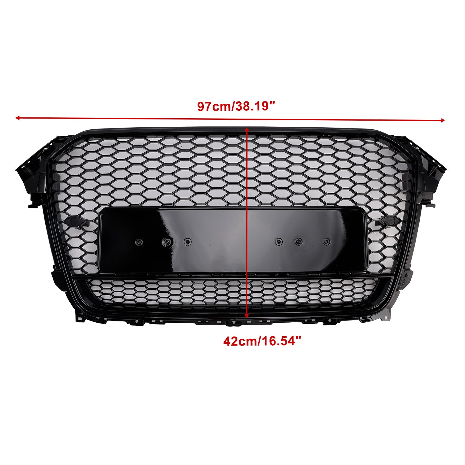 2013-2016 Audi A4 S4 B8.5 RS4 Style Front Bumper Grille Grill