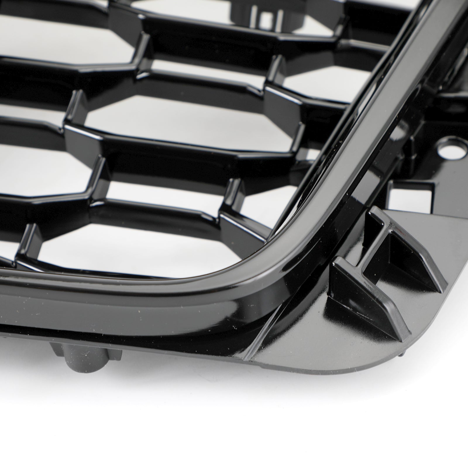 2017 2018 2019 Audi A4/S4 B9 RS4 Style Honeycomb Mesh Hex Grille Grill Black