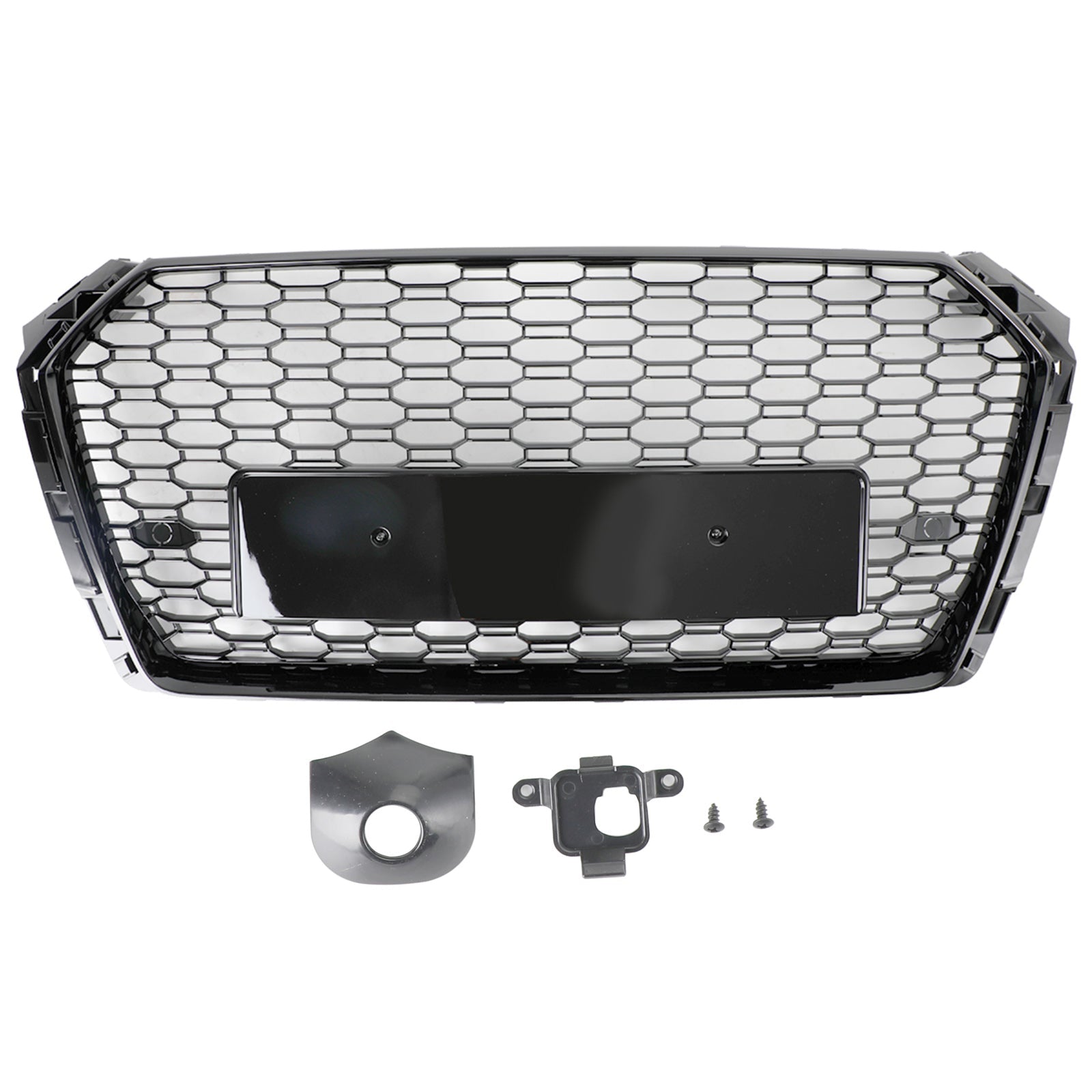 2017 2018 2019 Audi A4/S4 B9 RS4 Style Honeycomb Mesh Hex Grille Grill Black