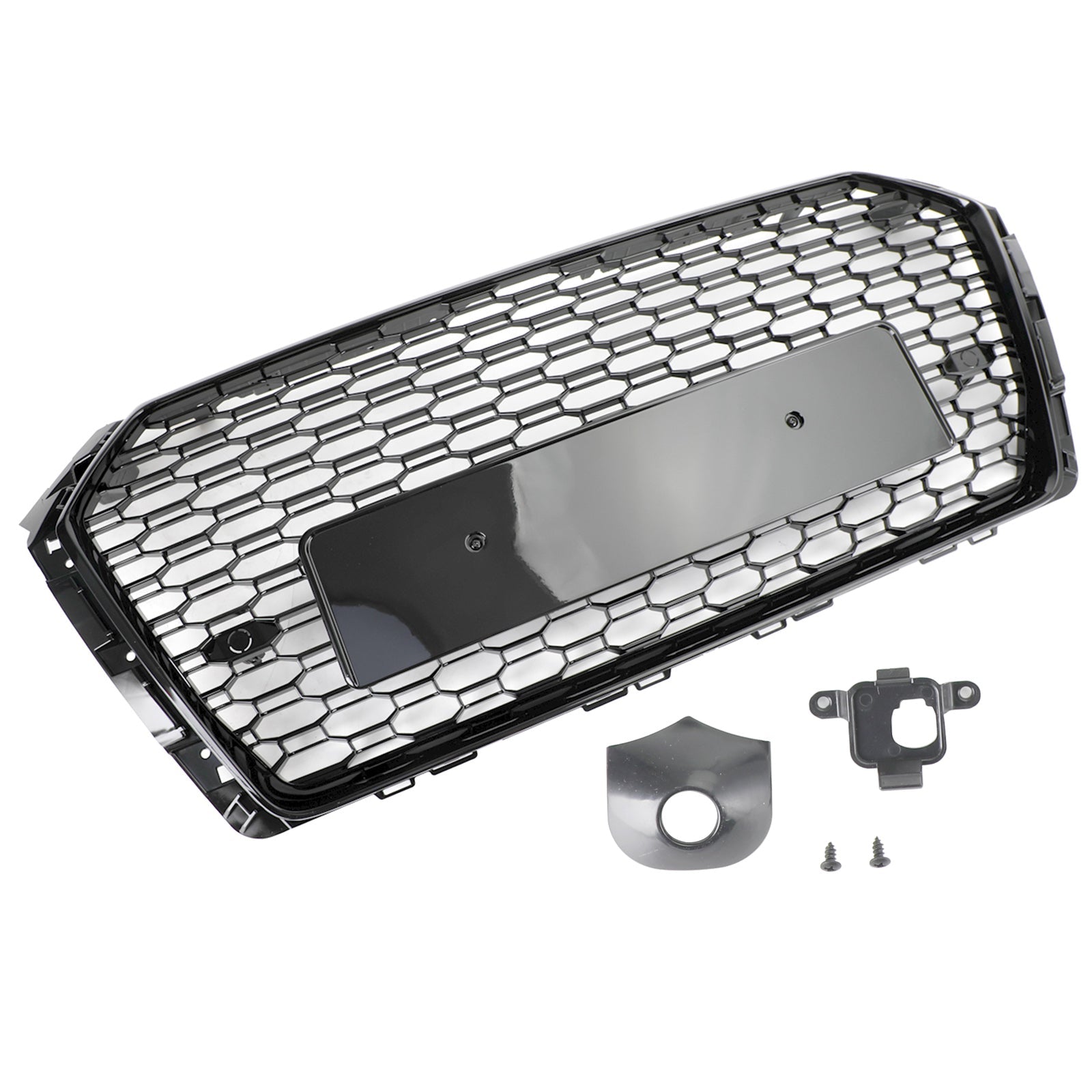 2017 2018 2019 Audi A4/S4 B9 RS4 Style Honeycomb Mesh Hex Grille Grill Black