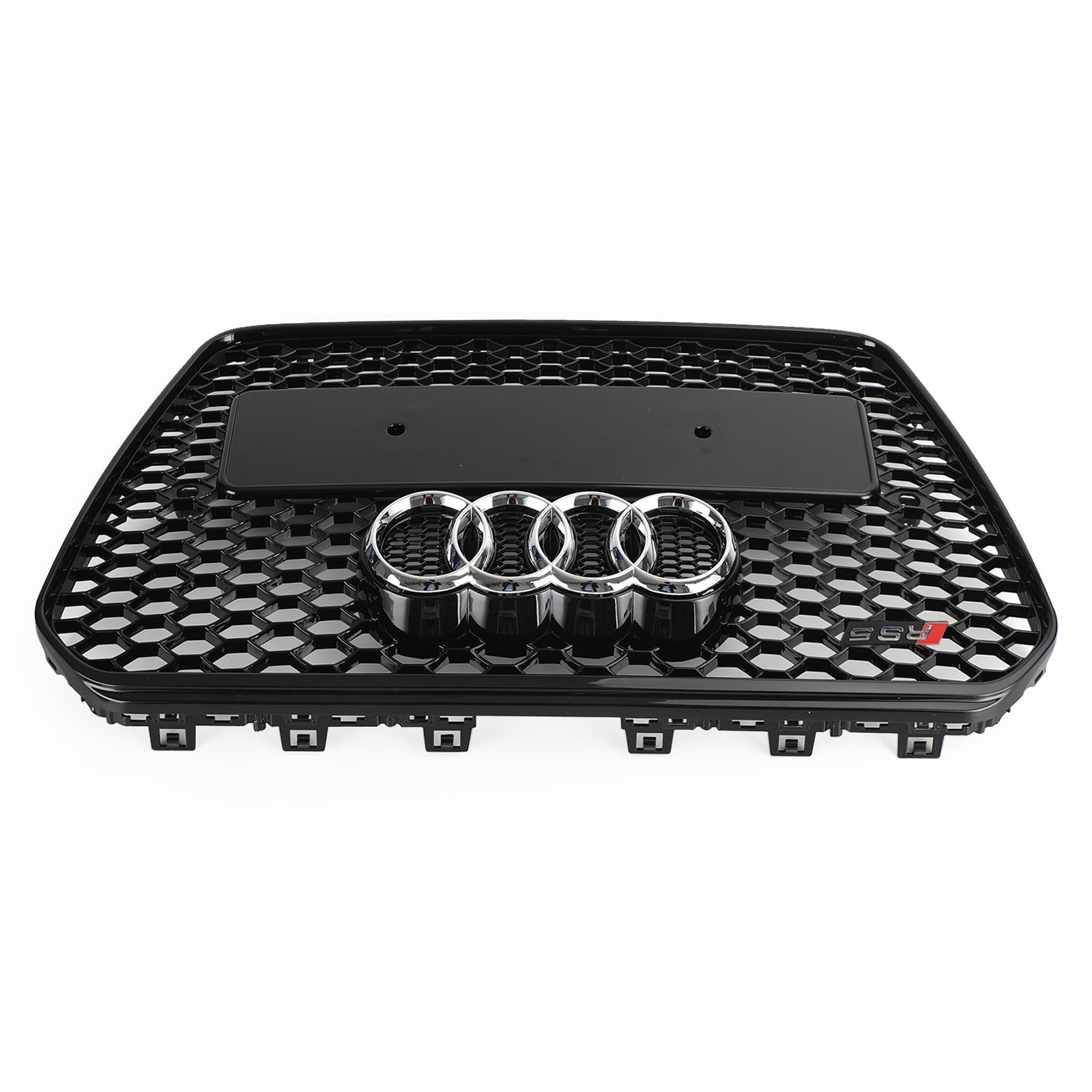2013 2014 2015 2016 Audi A5 S5 B8.5 RS5 Style Honeycomb Hex Mesh Front Bumper Grille