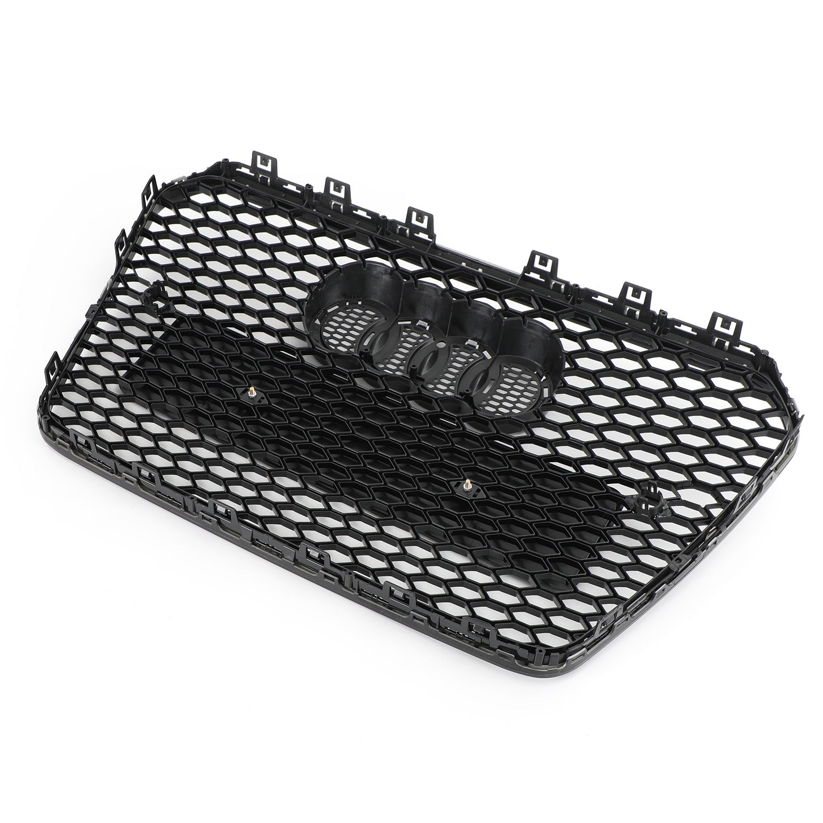 2013 2014 2015 2016 Audi A5 S5 B8.5 RS5 Style Honeycomb Hex Mesh Front Bumper Grille