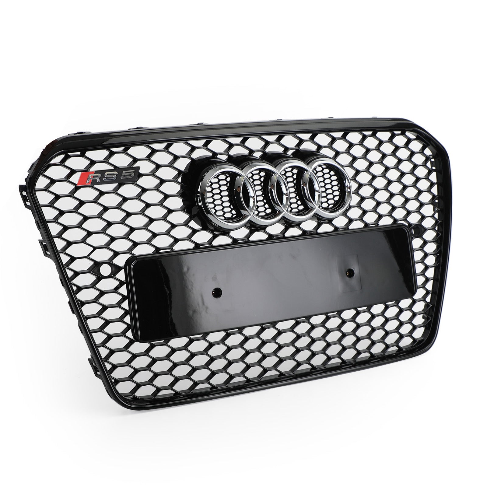 2013 2014 2015 2016 Audi A5 S5 B8.5 RS5 Style Honeycomb Hex Mesh Front Bumper Grille