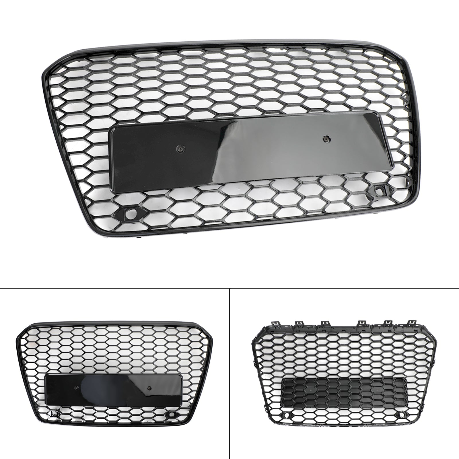 2013-2016 Audi A5 / S5 B8.5 style Honeycomb Mesh Front Bumper Grille Grill