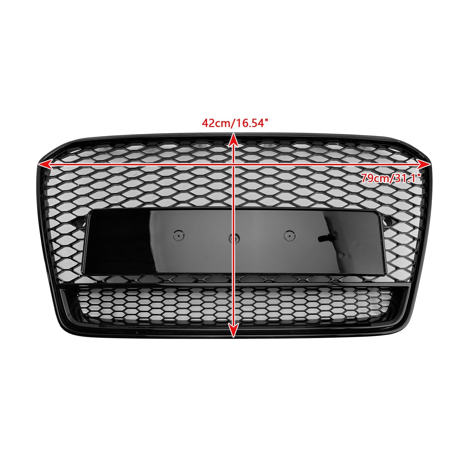 2013 2014 2015 2016 Audi A5 S5 B8.5 RS5 Style Honeycomb Front Bumper Grille Grill