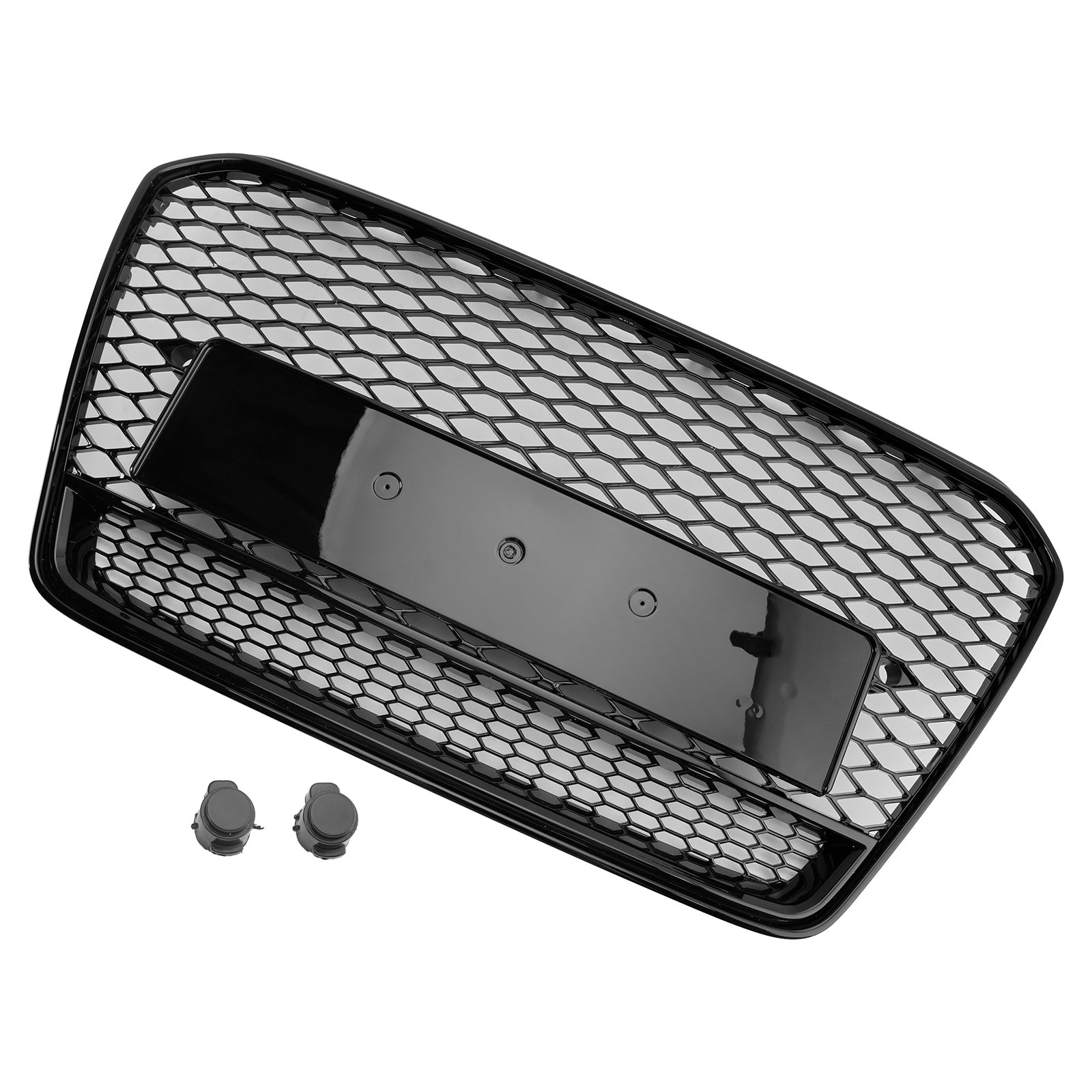 2013 2014 2015 2016 Audi A5 S5 B8.5 RS5 Style Honeycomb Front Bumper Grille Grill