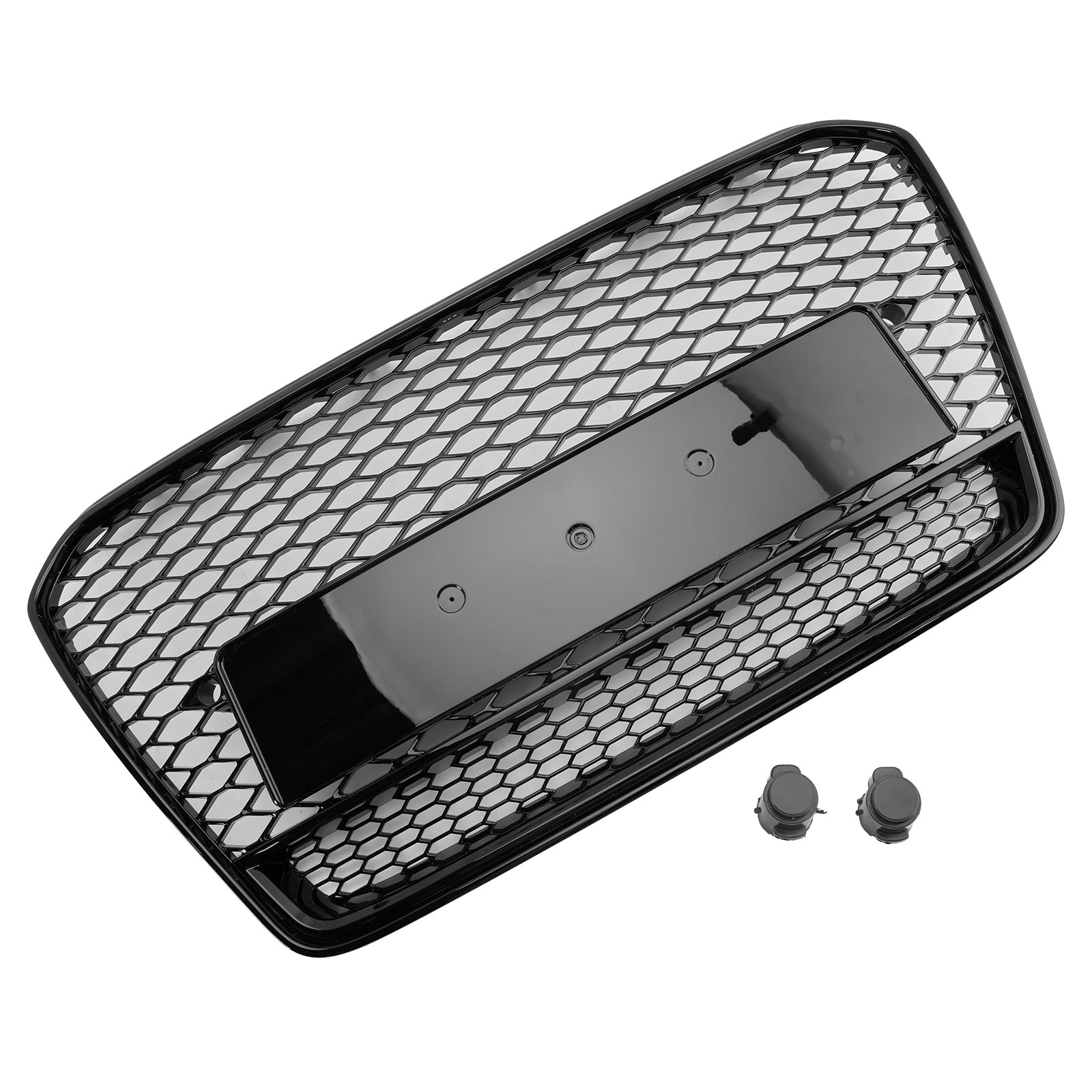 2013 2014 2015 2016 Audi A5 S5 B8.5 RS5 Style Honeycomb Front Bumper Grille Grill