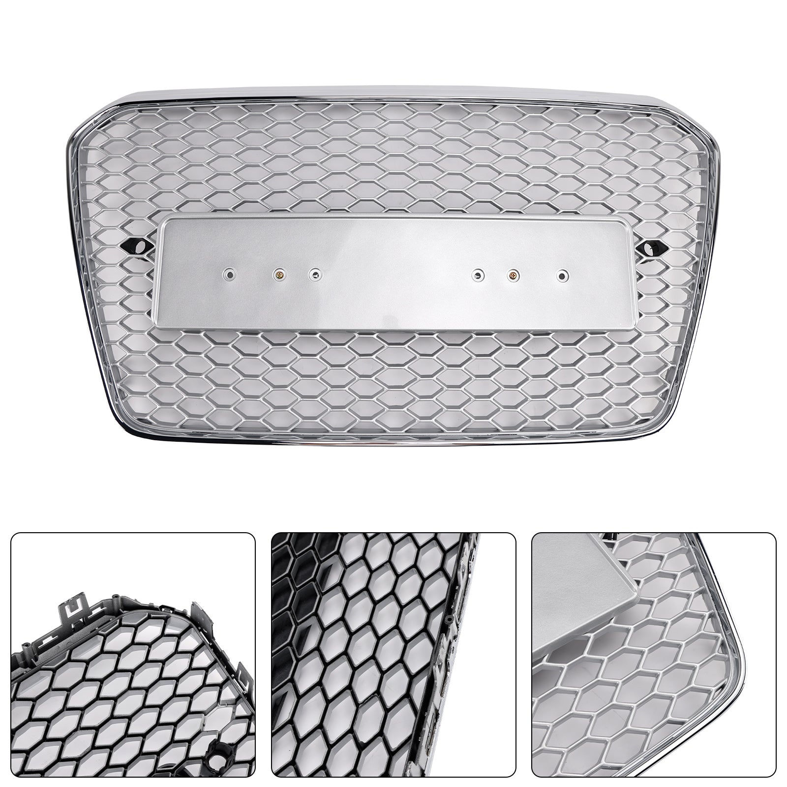 2013-2016 Audi A5 S5 B8.5 RS5 Style Honeycomb Front Bumper Grille Grill