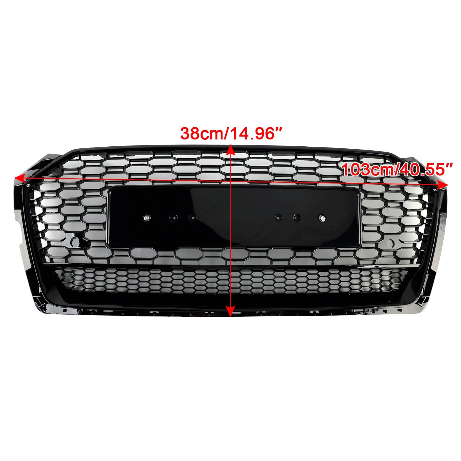 2017 2018 2019 Audi A5 S5 B9 RS5 Style Honeycomb Sport Mesh Hex Grill Grille
