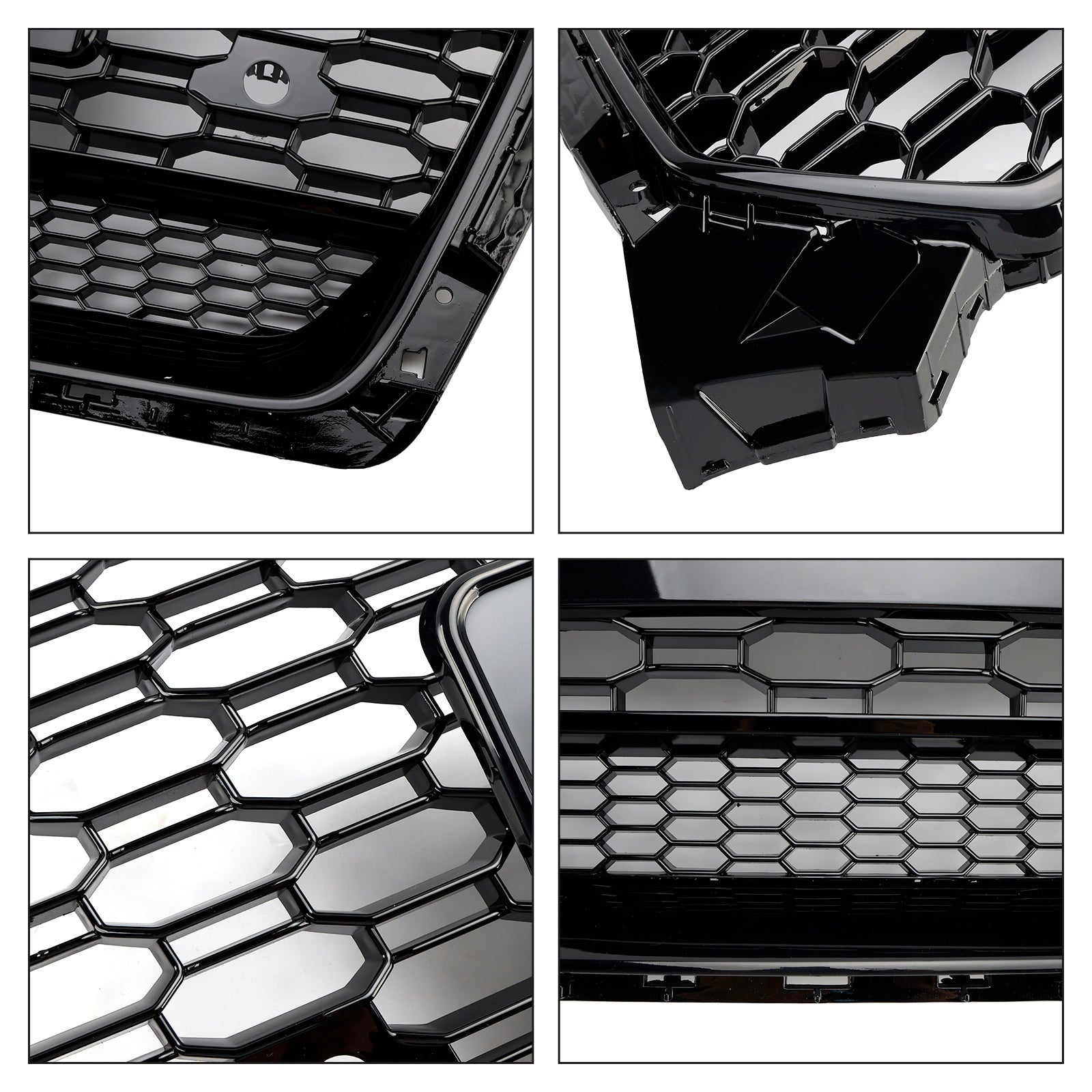2017 2018 2019 Audi A5 S5 B9 RS5 Style Honeycomb Sport Mesh Hex Grill Grille