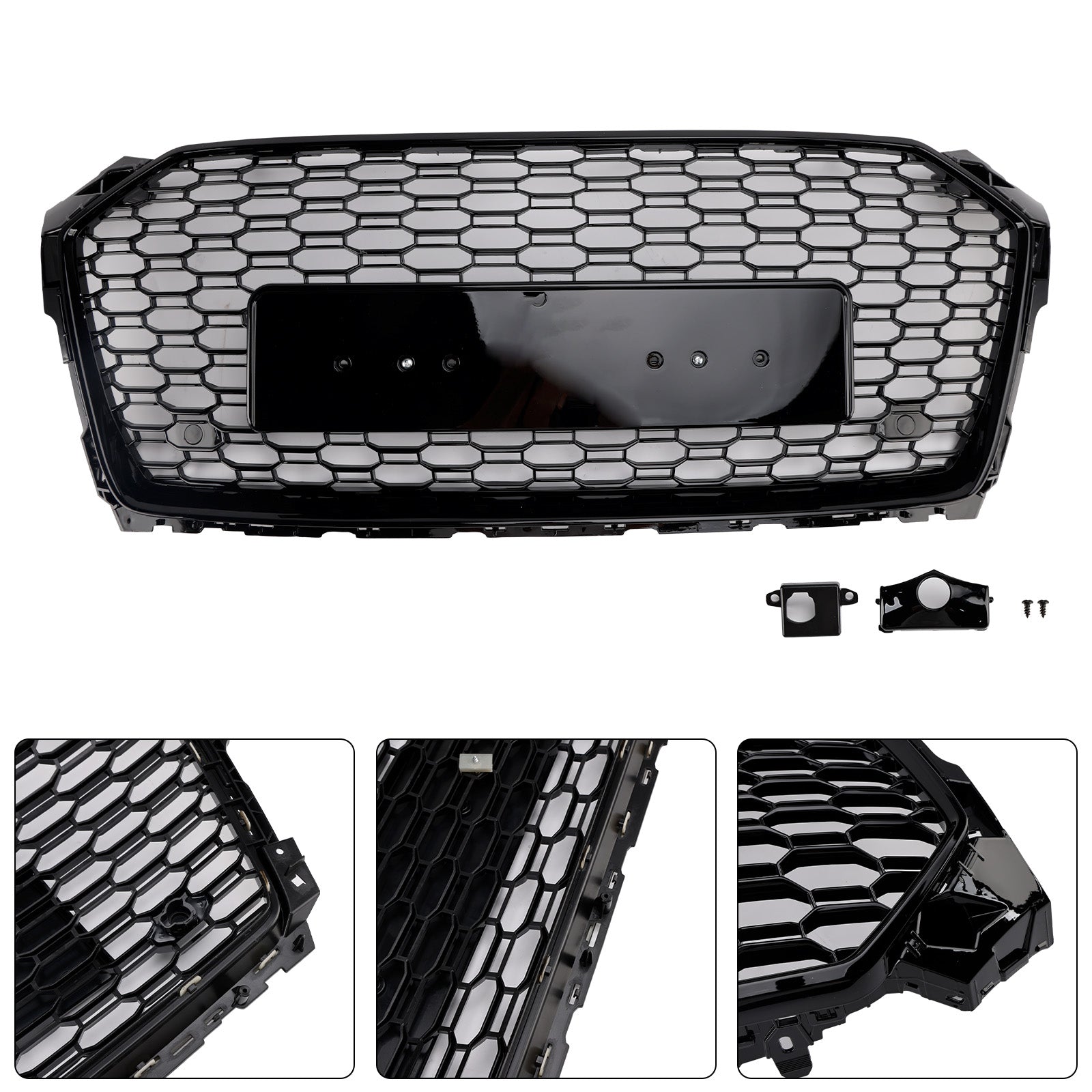 2017-2019 Audi A5 S5 B9 RS5 Style Sport Front Honeycomb Grille Grill 8W6853651ABFUQ