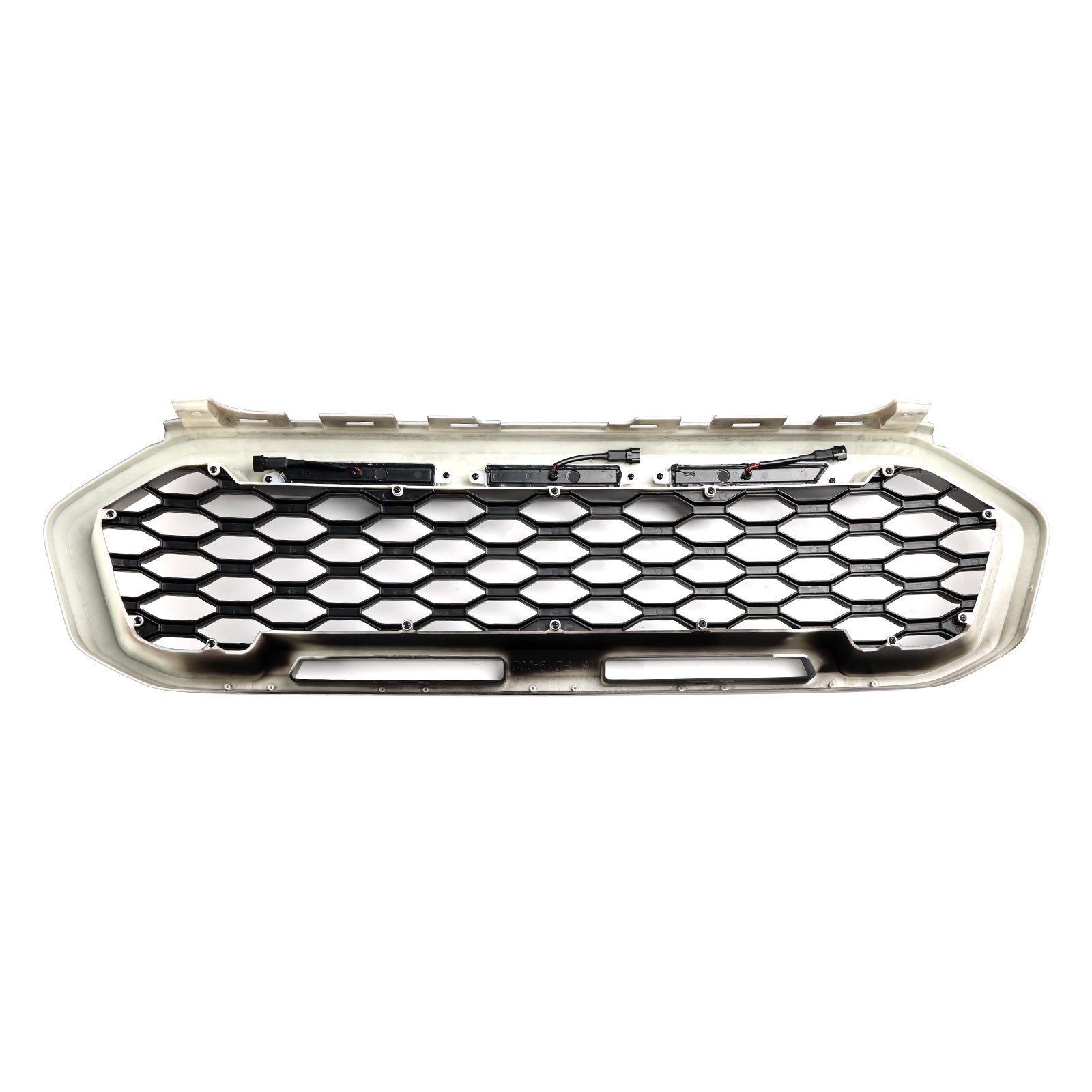 2019-2023 Ford Ranger T8 Front Bumper Grill Grille Black W/LED Light
