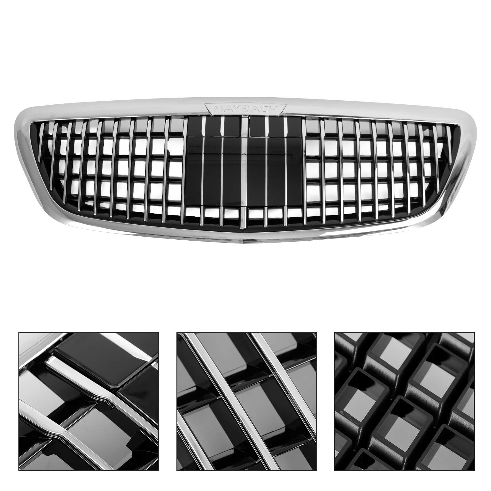 2014 2015 2016 2017 2018 2019 2020 Mercedes Benz W222 S class with ACC S680 Maybach Style Grille
