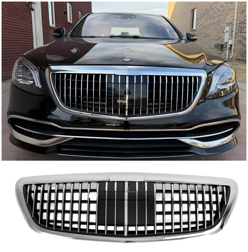 2014 2015 2016 2017 2018 2019 2020 Mercedes Benz W222 S class with ACC S680 Maybach Style Grille