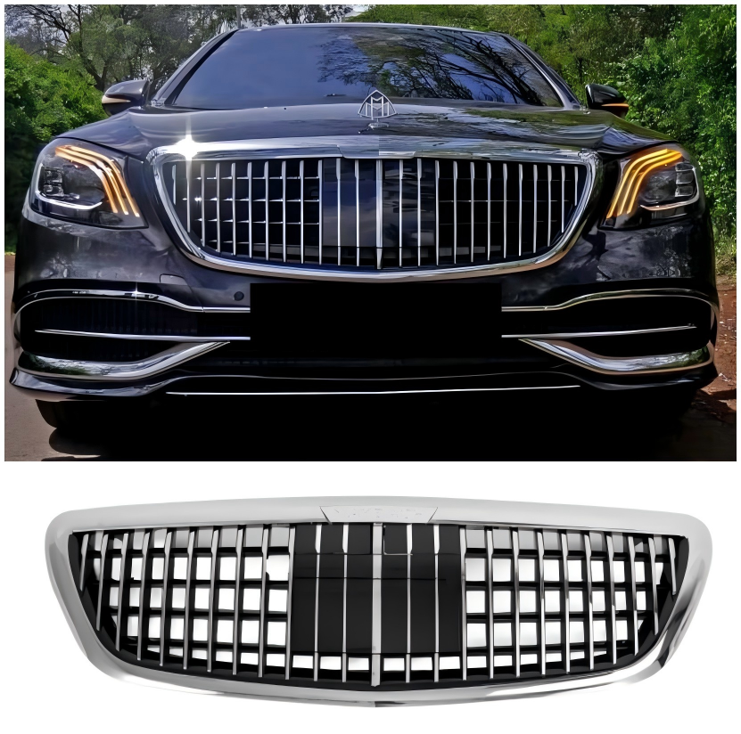 2014-2020 Mercedes Benz W222 S class with ACC S680 Maybach Style Grille