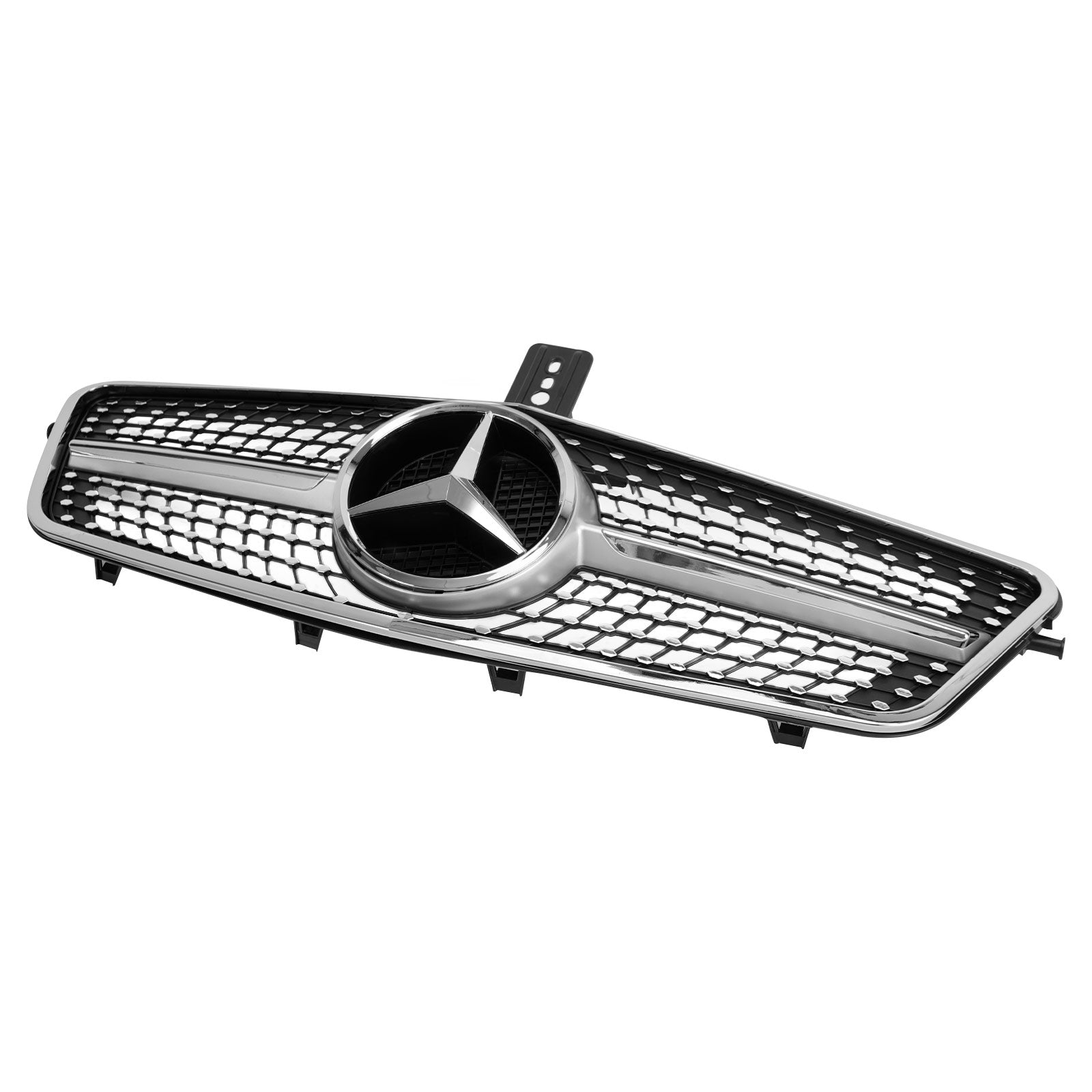 2010 2011 2012 2013 Mercedes-Benz W212 E Class E63 AMG E350 E550 Diamond Front Grille Grill