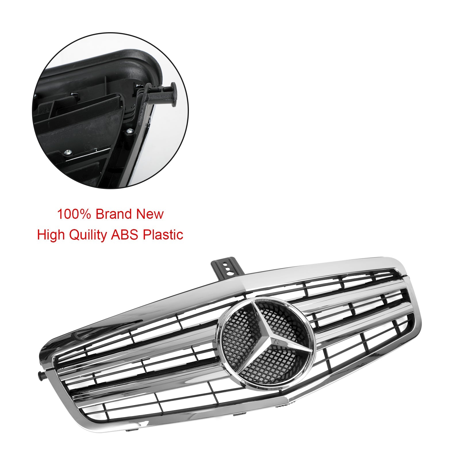 2010-2013 Mercedes-Benz W212 E Class E350 E550 Front Bumper Grille Grill