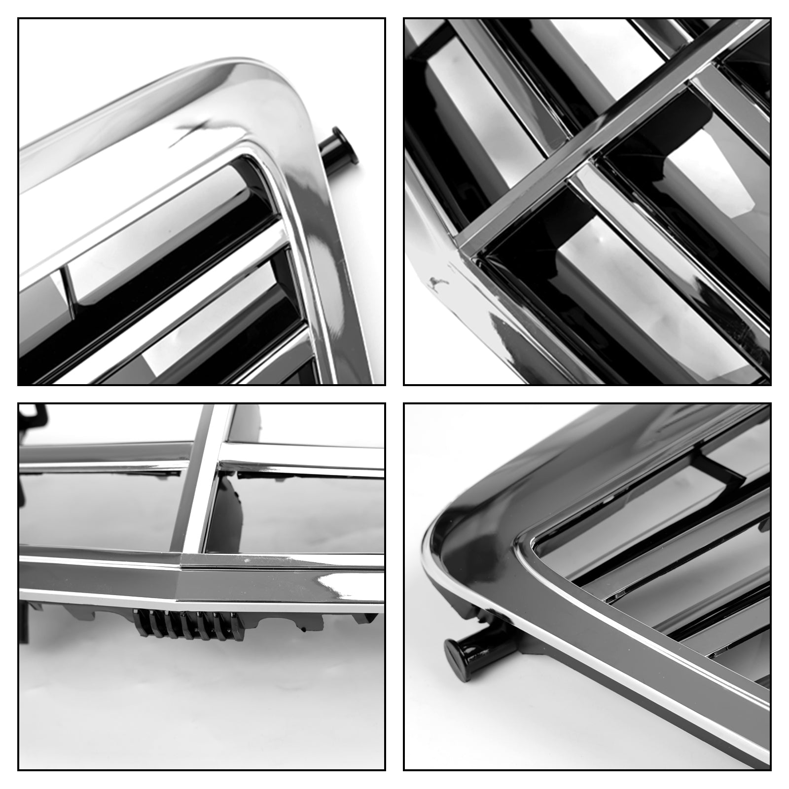 2010 2011 2012 2013 Mercedes-Benz E Class W212 E350 E550 Chrome Front Grill Grille