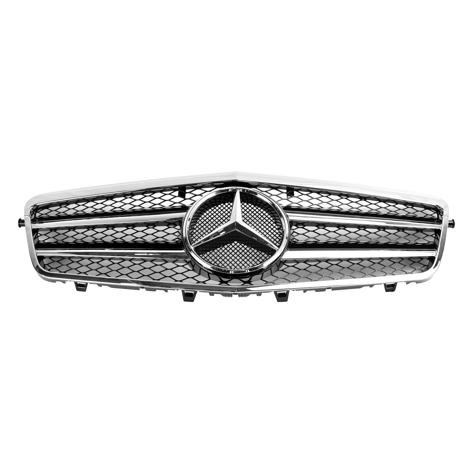 2010-2013 Mercedes-Benz E63 AMG Front Bumper Grill Grille Chrome