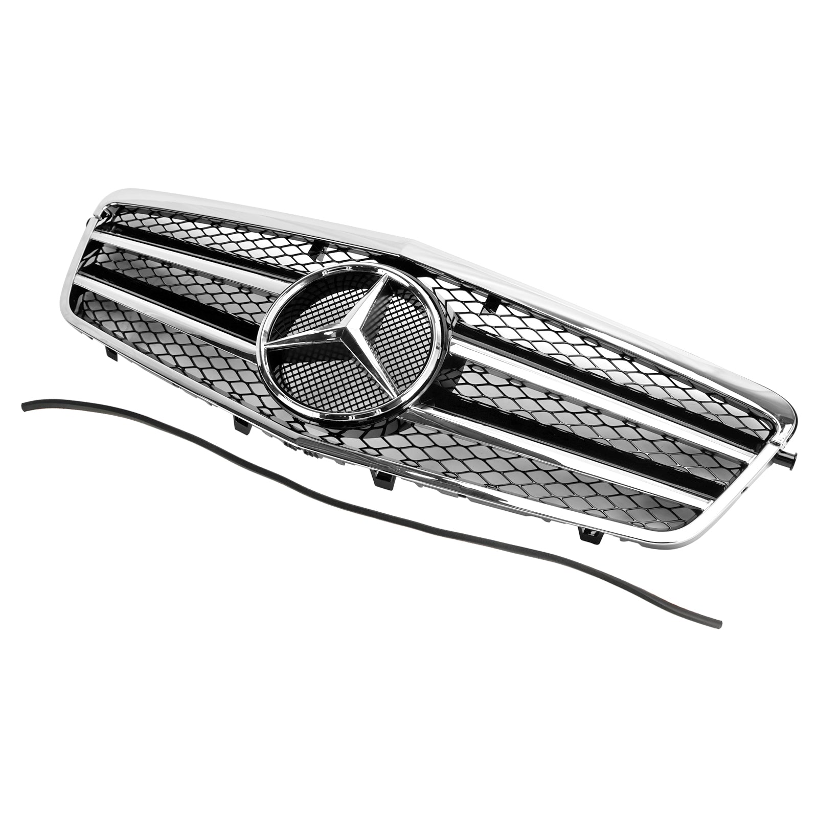 09.2009-02.2013 Mercedes-Benz E-Class W212 E200 E220 E350 E550 Front Bumper Grill Grille Chrome