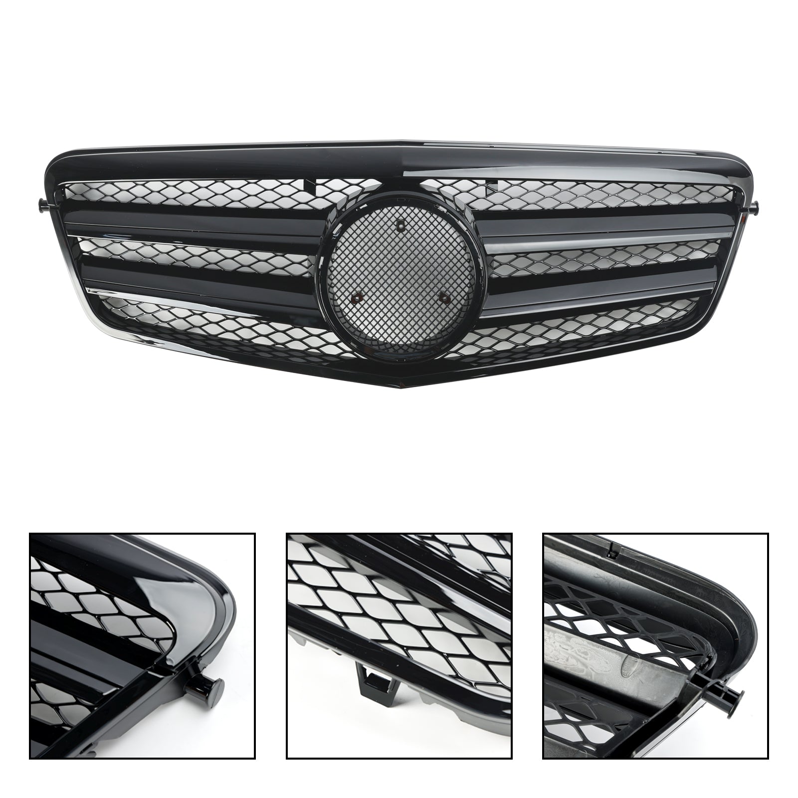 09.2009-02.2013 Mercedes-Benz E-Class W212 E200 E220 E350 E550 Front Bumper Grille Grill
