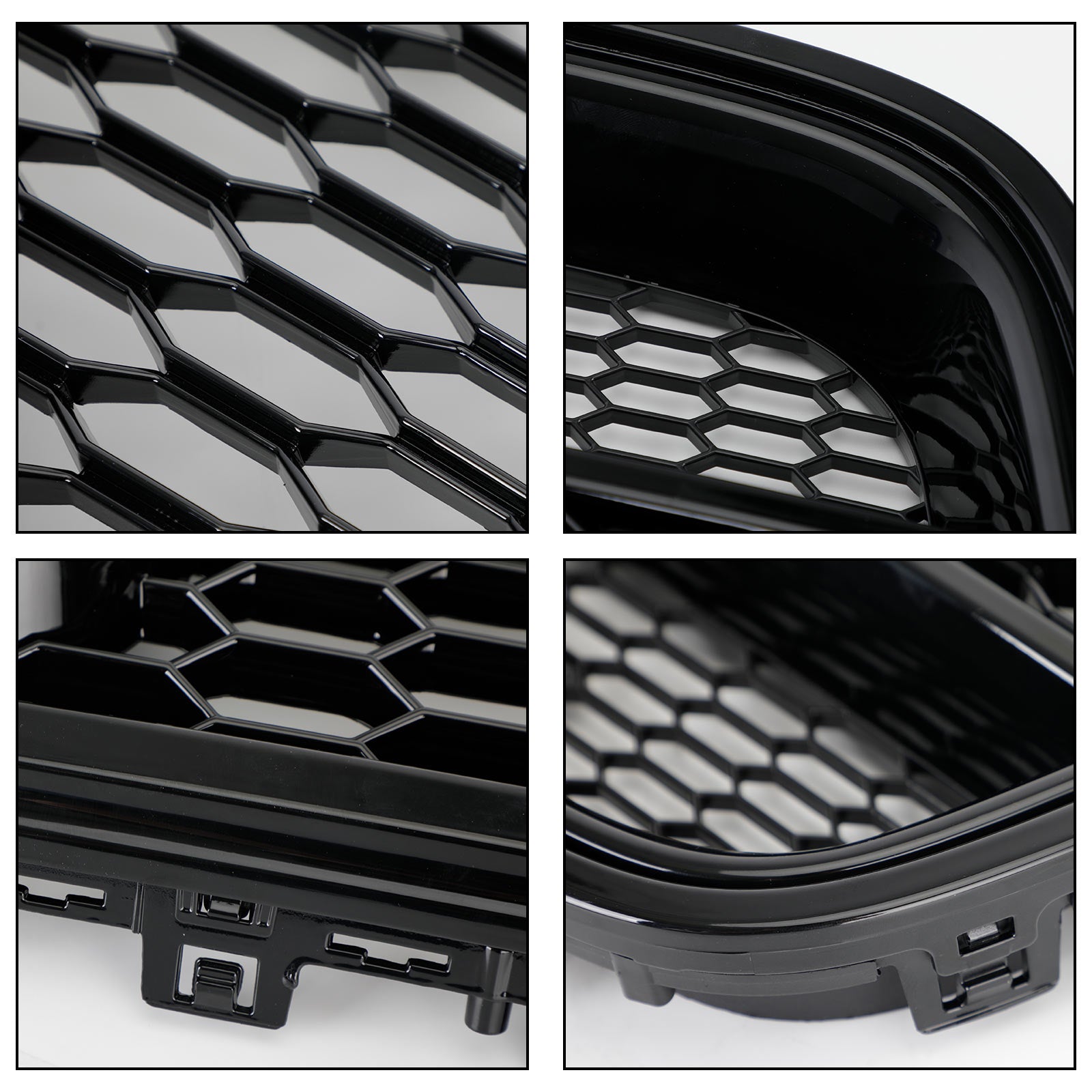 2012 2013 2014 2015 Audi A6 S6 C7 RS6 Style Front Mesh Honeycomb Grille Grill