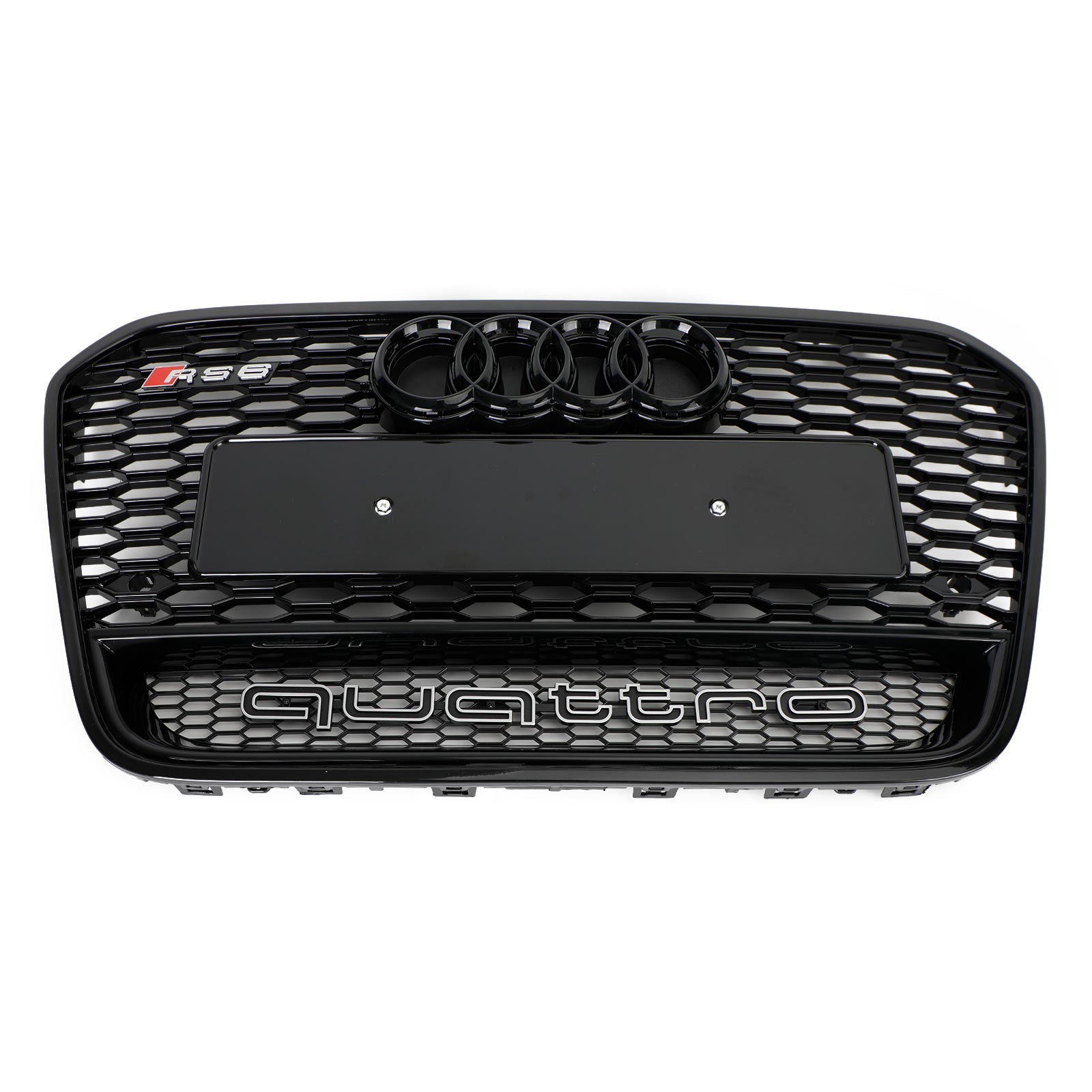 2012 2013 2014 2015 Audi A6 S6 C7 RS6 Style Front Mesh Honeycomb Grille Grill