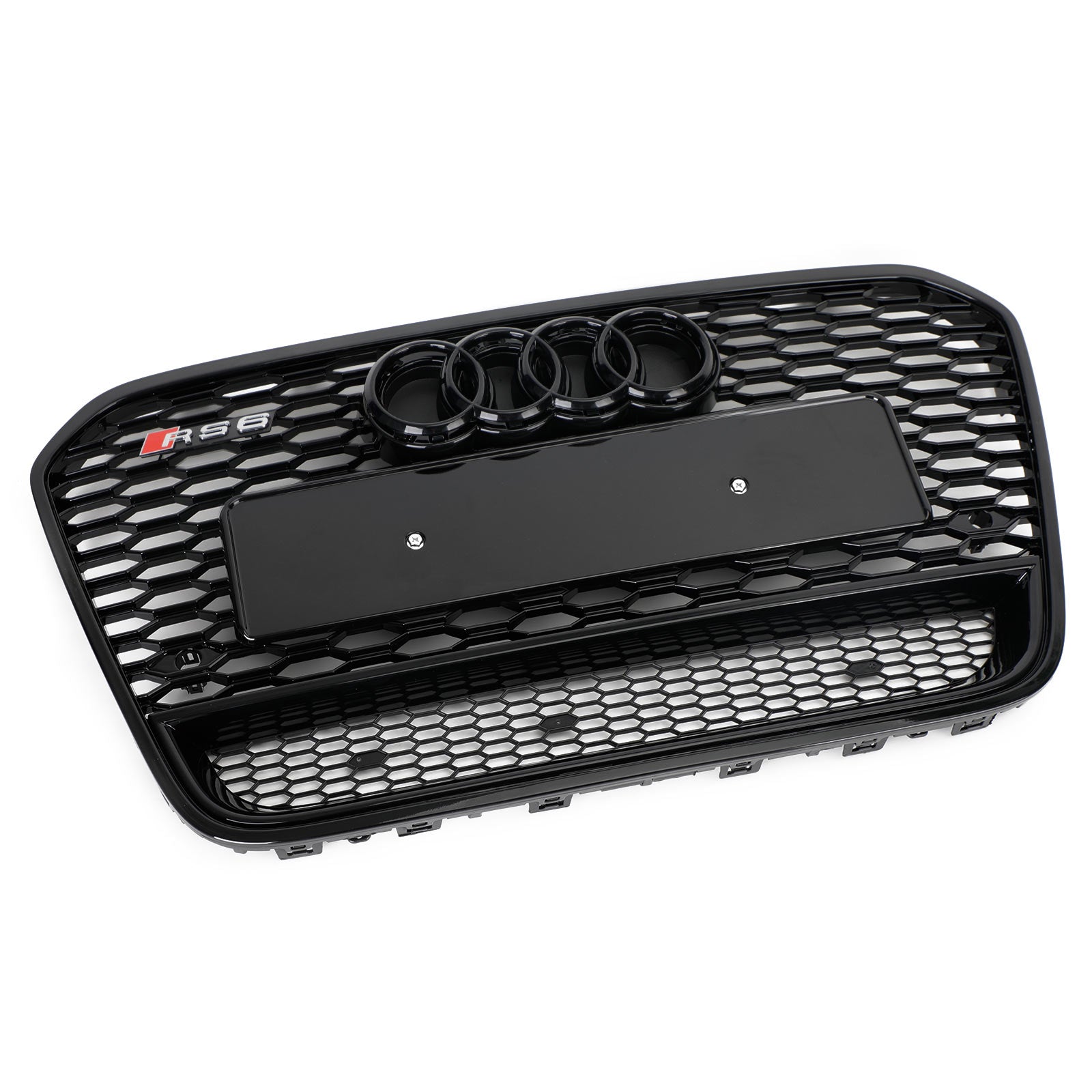 2012 2013 2014 2015 Audi A6 S6 C7 RS6 Style Front Mesh Honeycomb Grille Grill