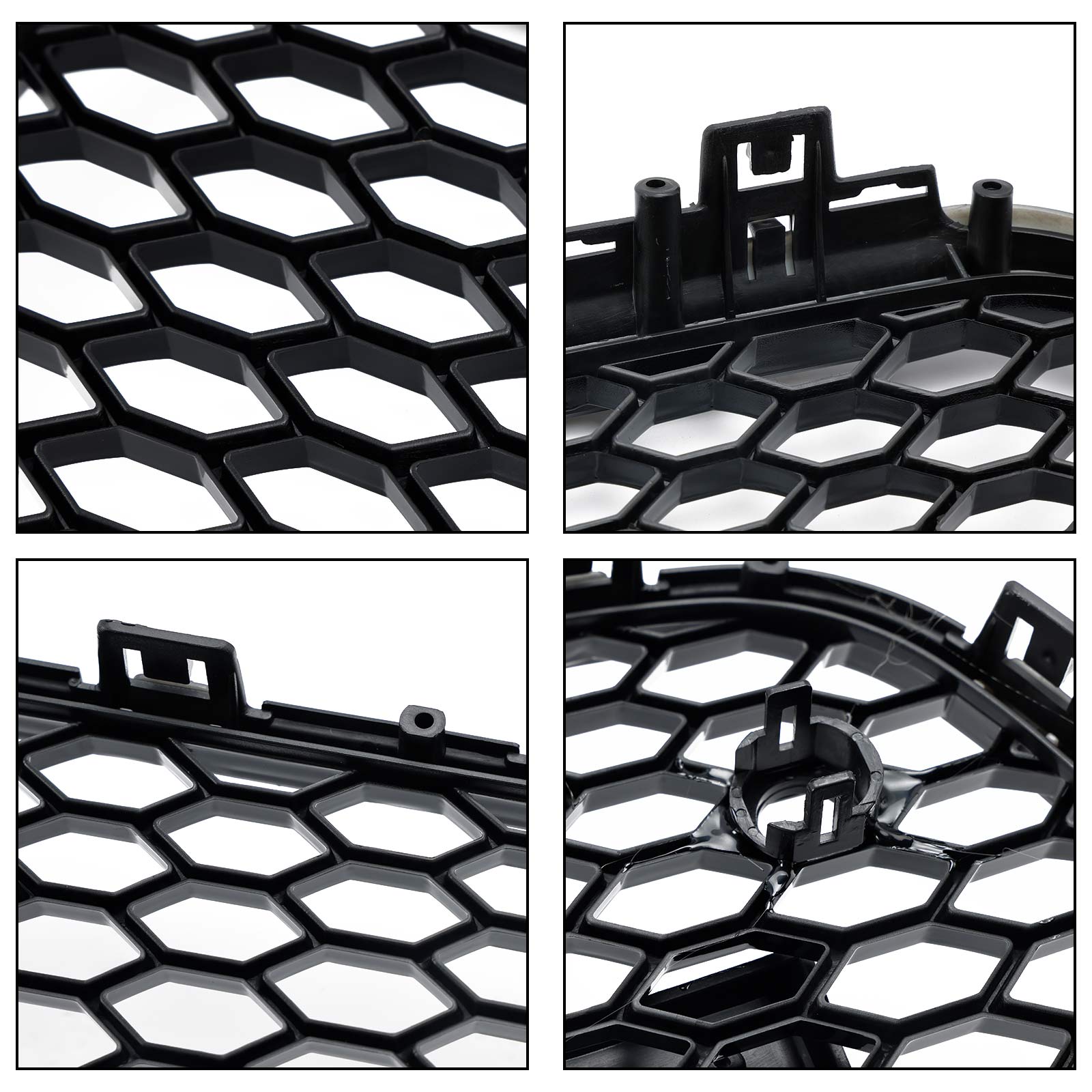 2012 2013 2014 2015 Audi A6 C7 S6 RS6 Style Honeycomb Front Bumper Grille Grill