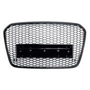 2012-2015 Audi A6 C7 S6 RS6 Style Honeycomb Front Bumper Grille Grill