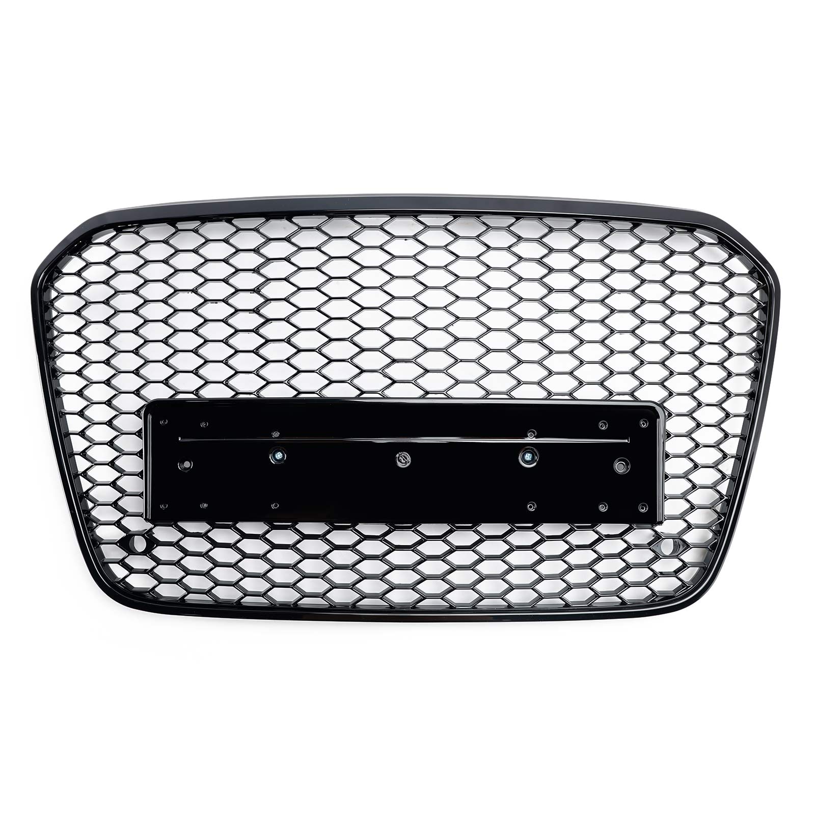 2012 2013 2014 2015 Audi A6 C7 S6 RS6 Style Honeycomb Front Bumper Grille Grill