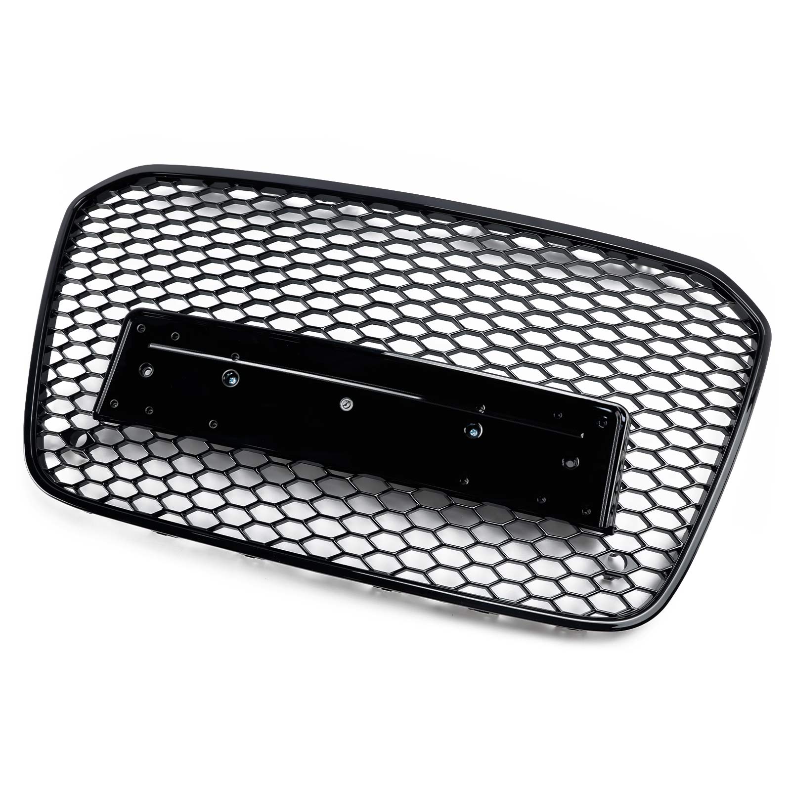 2012-2015 Audi A6 C7 S6 RS6 Style Honeycomb Front Bumper Grille Grill