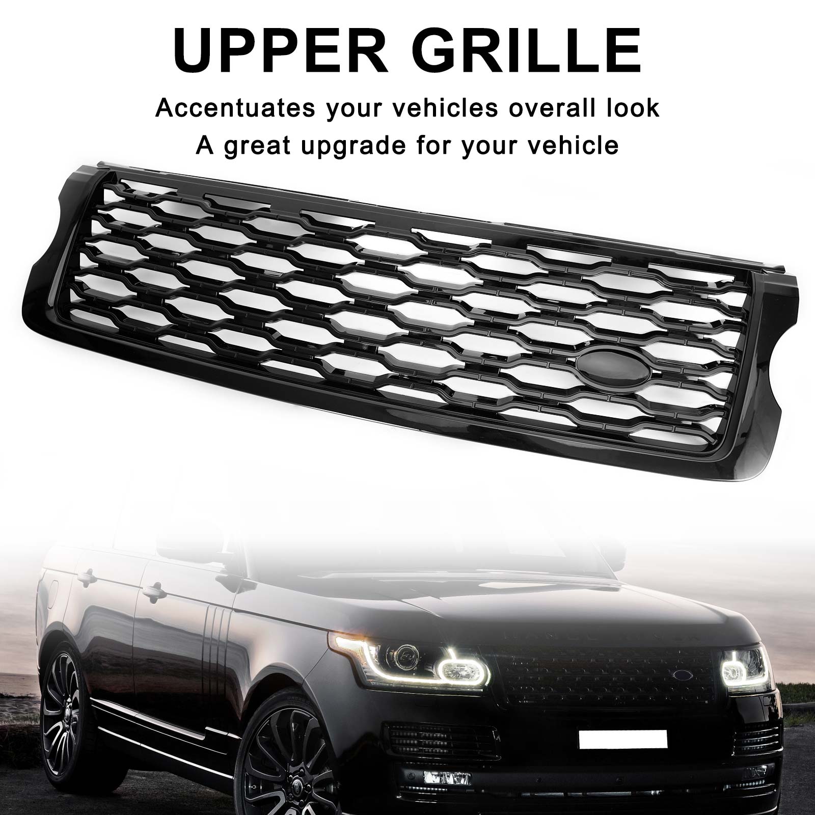 2013-2017 Land Rover Range Rover Vogue L405 Front Bumper Upper Grille Grill