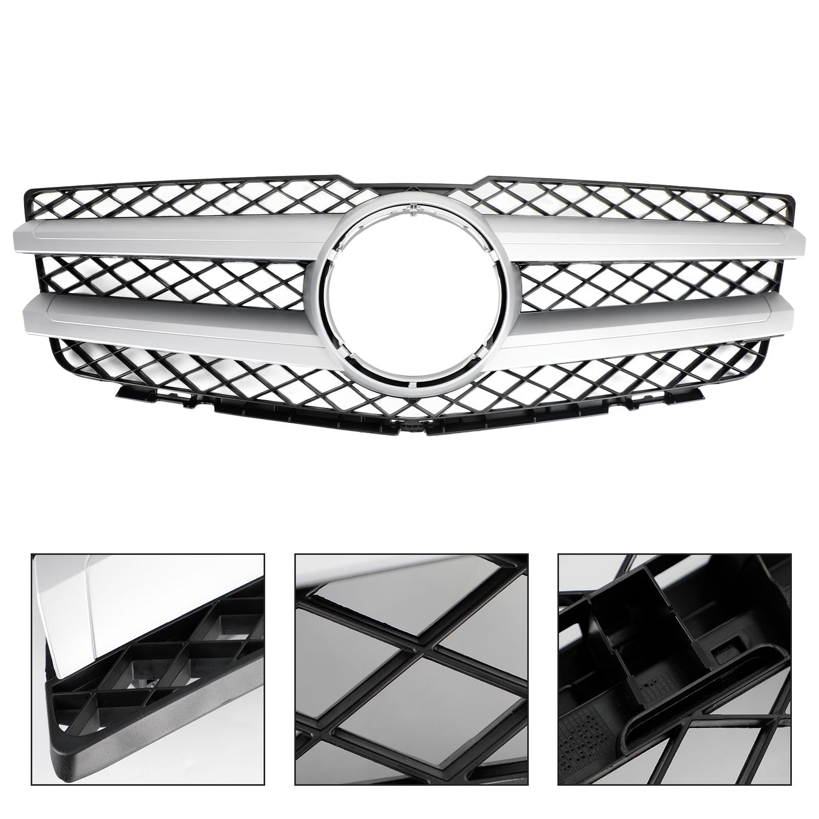 2010 2011 2012 Mercedes Benz GLK X204 GLK350 Front Hood Bumper Grill Grille 2048800283