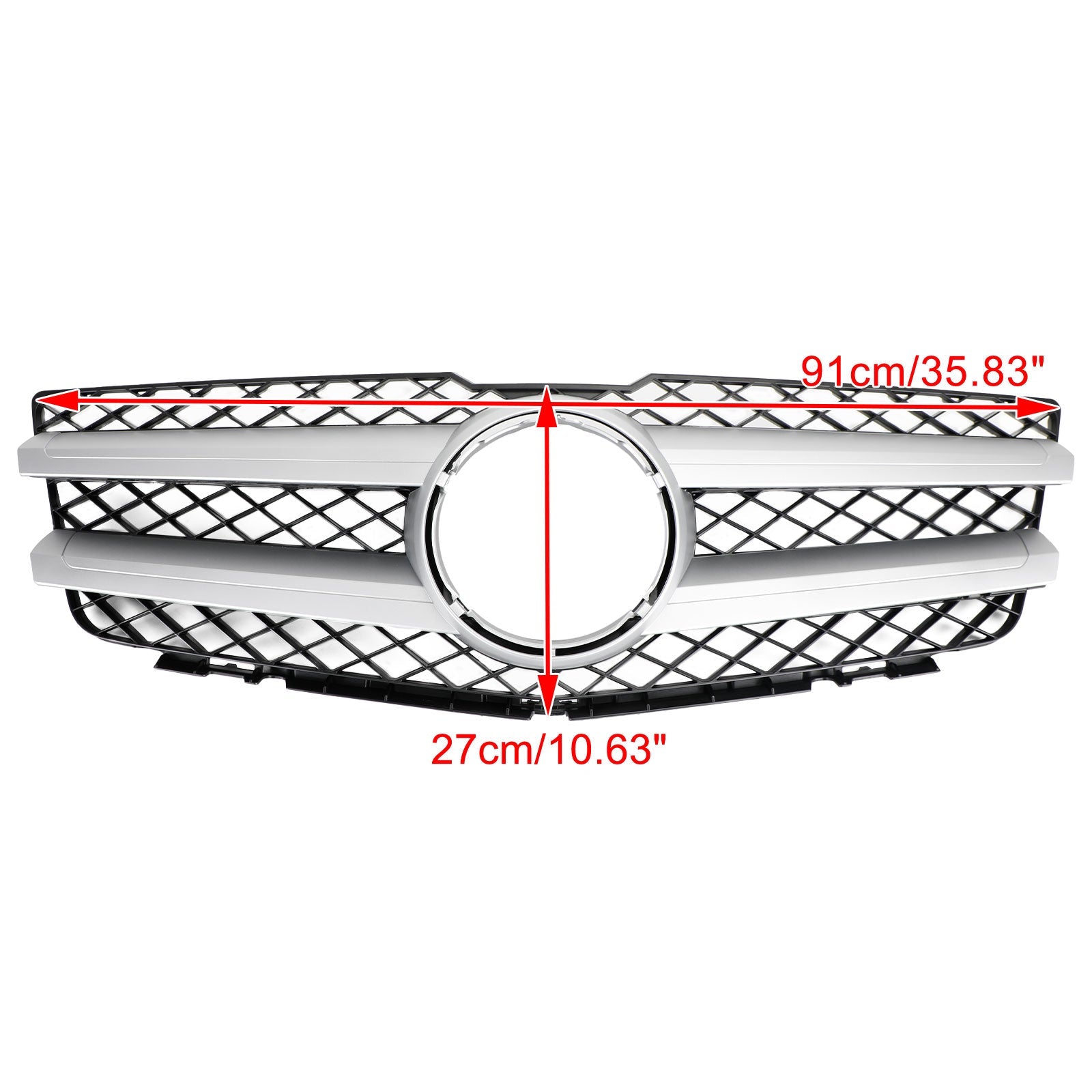 2010 2011 2012 Mercedes Benz GLK X204 GLK350 Front Hood Bumper Grill Grille 2048800283