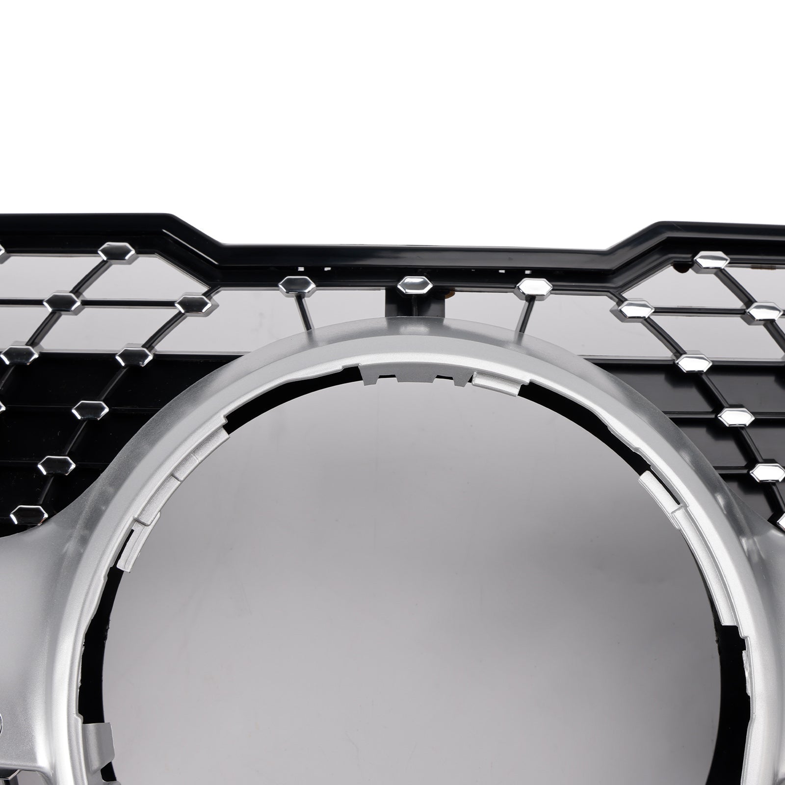 Front Bumper Grill Grille Fit Mercedes Benz X204 GLK-Class 2013-2015 Diamond