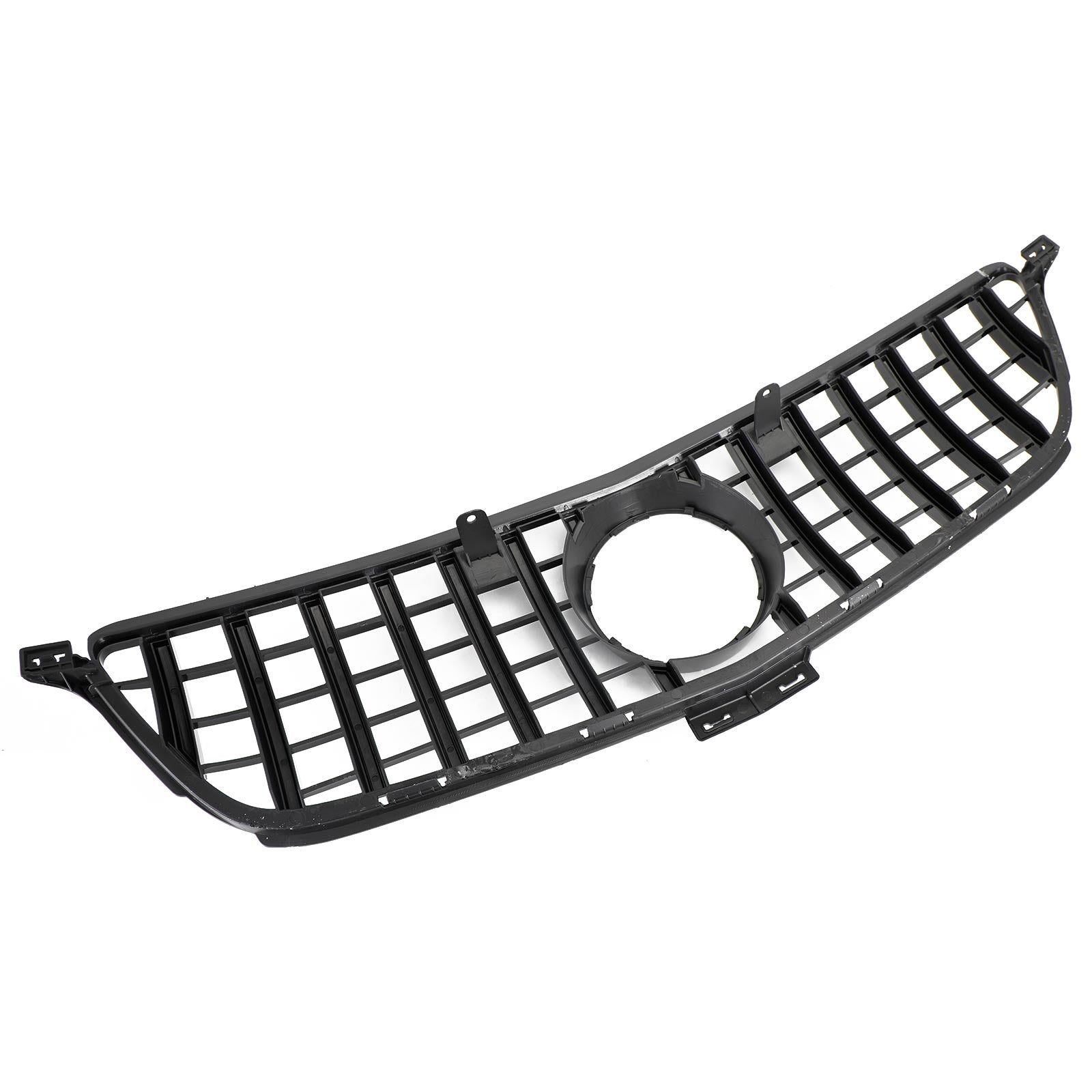 2012 2013 2014 2015 Mercedes Benz W166 ML350 400 550 GTR Style Front Grille Grill Chrome Black