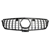 2012 2013 2014 2015 Mercedes Benz W166 ML350 400 550 GTR Style Front Grille Grill Chrome Black