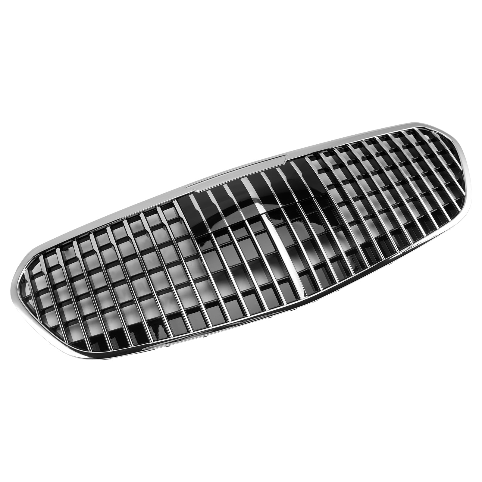 2021-2023 Mercedes Benz S Class W223 S480 S580 S680 + Chrome Front Bumper Grille Grill with ACC