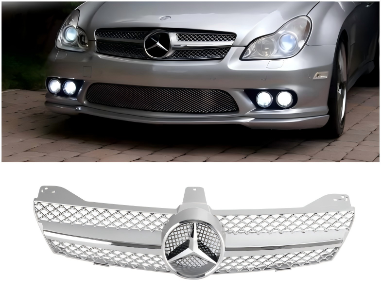 2005-2008 Mercedes Benz W219 CLS350 CLS500 CLS550 Front Bumper Grill Grille